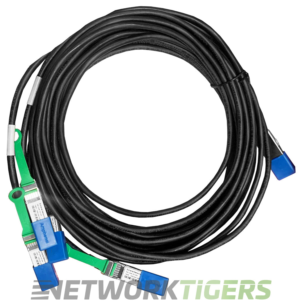 Extreme 10423 3m 100GB QSFP28 to 4x 25GB SFP28 Direct Attach Breakout Cable
