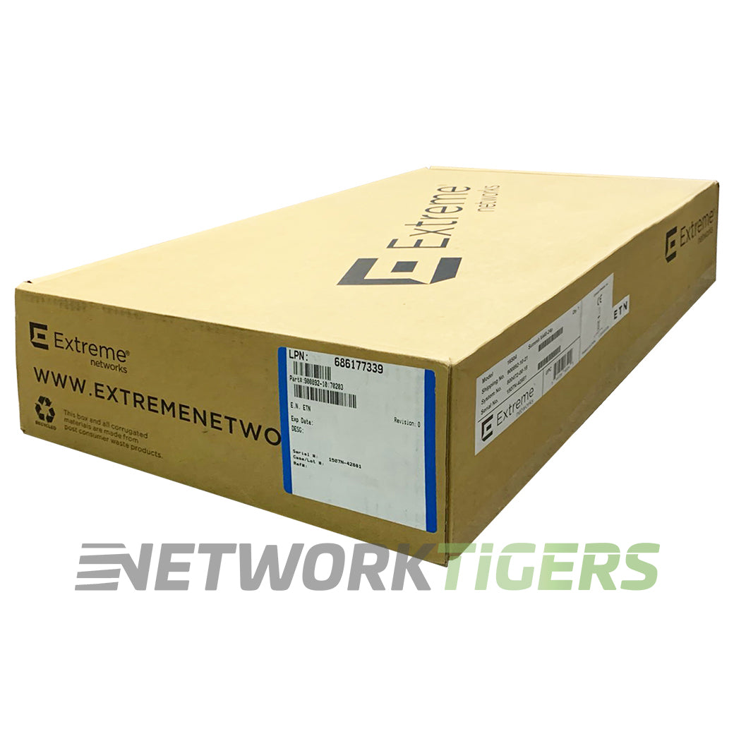 NEW Extreme 16504 X440-24p X440 Series 24x 1GB PoE+ RJ45 4x 1GB SFP Switch