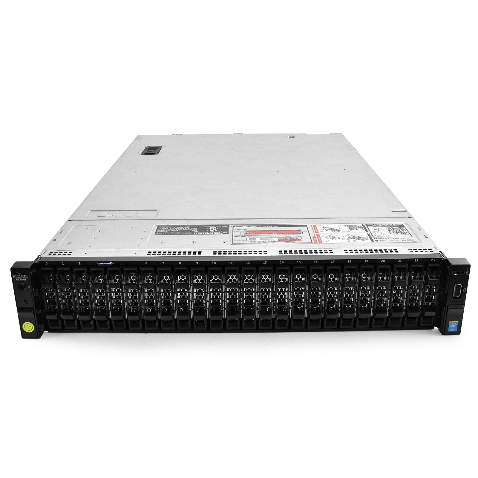 Dell PowerEdge R730xd Server 2.60Ghz 10-Core 128GB RAM 2x 1TB +24x Caddies Rails|236385463650