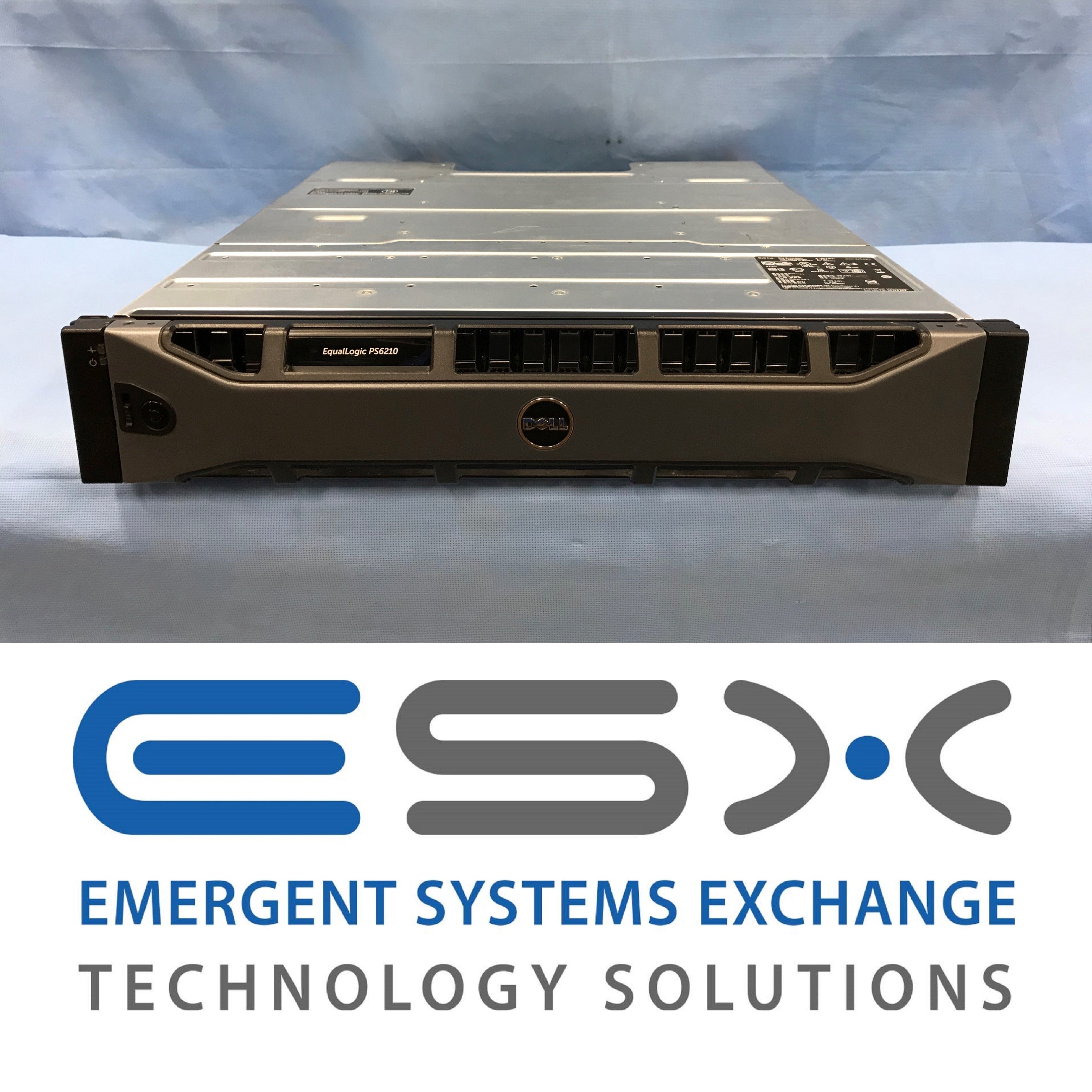 Dell EqualLogic PS6210x SFF iSCSI SAN 24x 1.2TB 10k 2.5" Dual 10GB Controllers