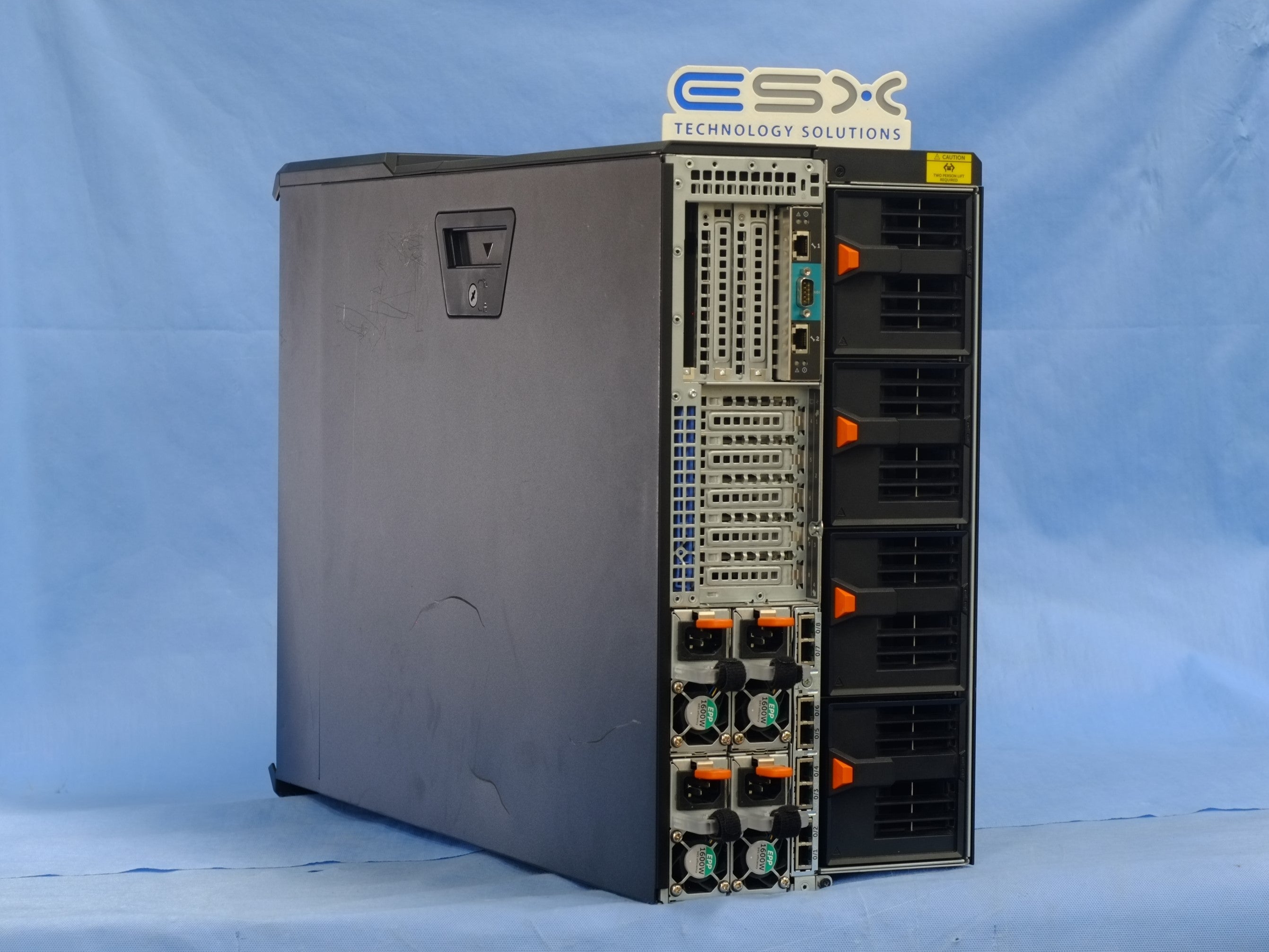 Dell PowerEdge VRTX 12x 3.5” LFF Blade Enclosure - 2x CMC, 4x 1600W PSU