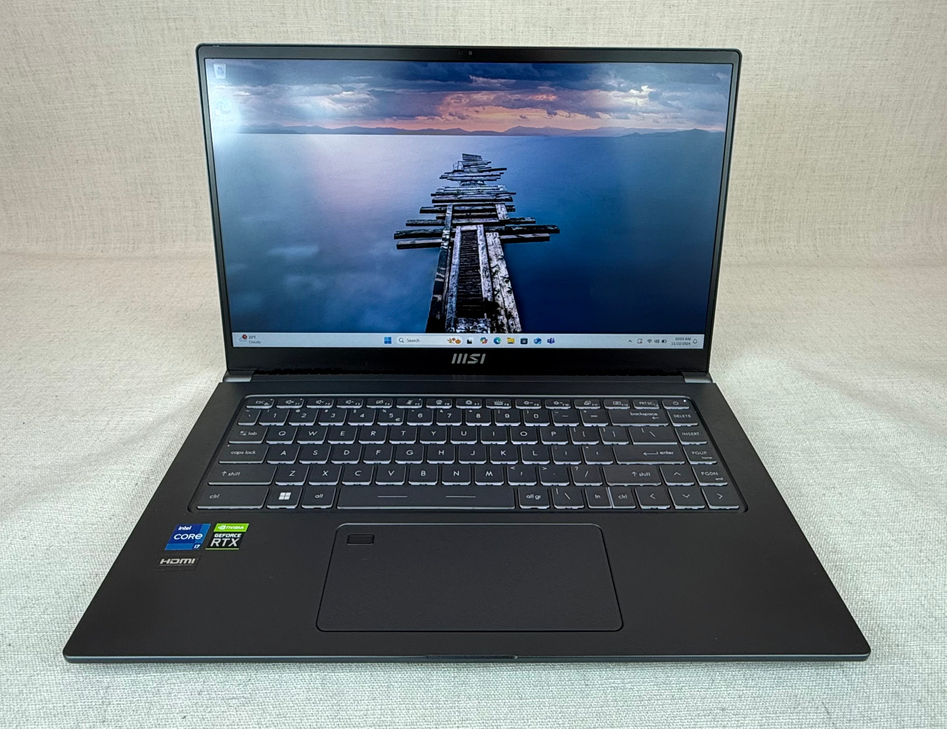 MSI Prestige 15 A12UD 15.6” Laptop | i7-1260P | 32GB Ram | 1TB SSD | RTX 3050Ti