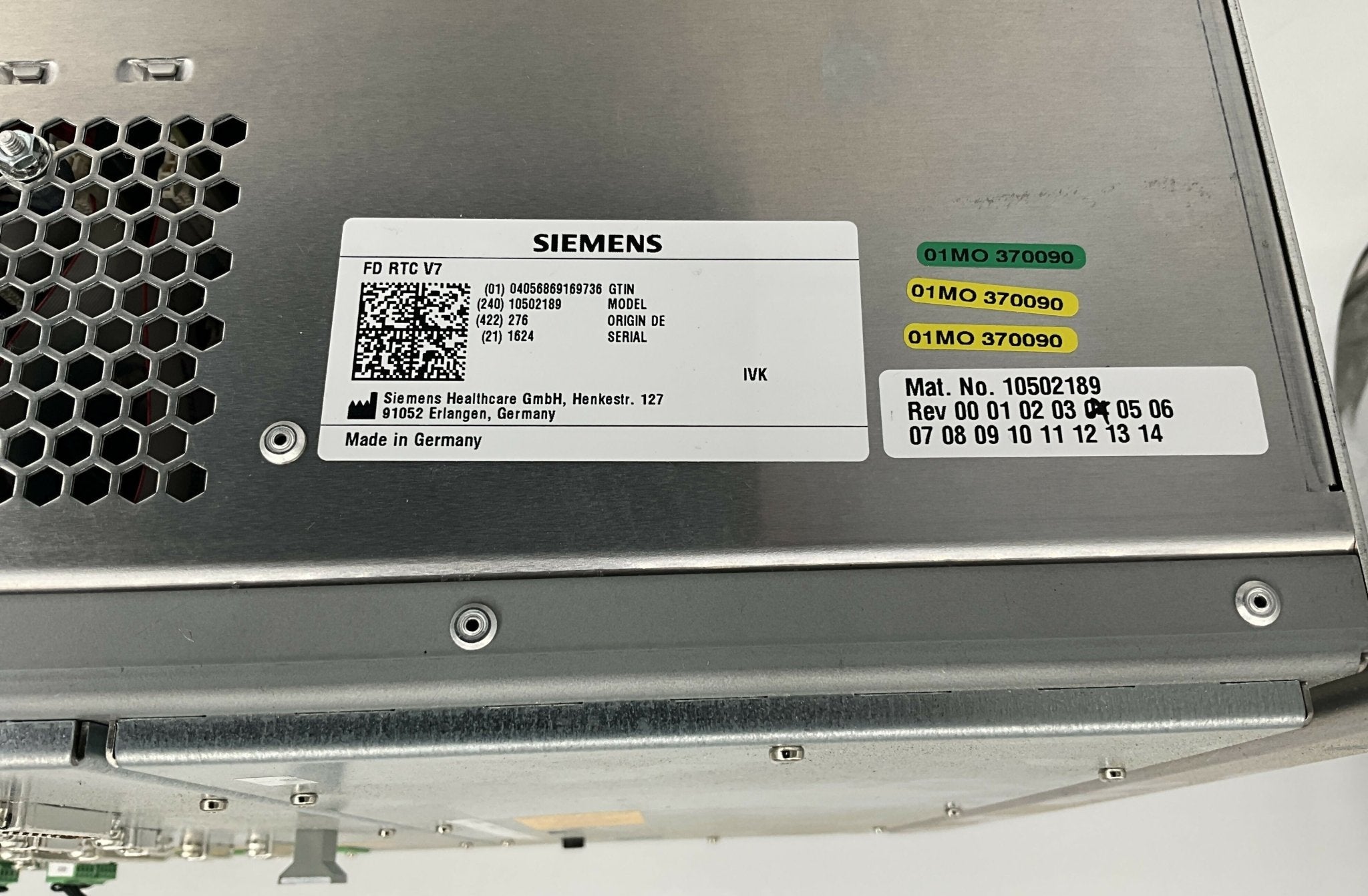 FD RTC V7/RTC BASIC HW V5 (10502189/10660885) SIEMENS