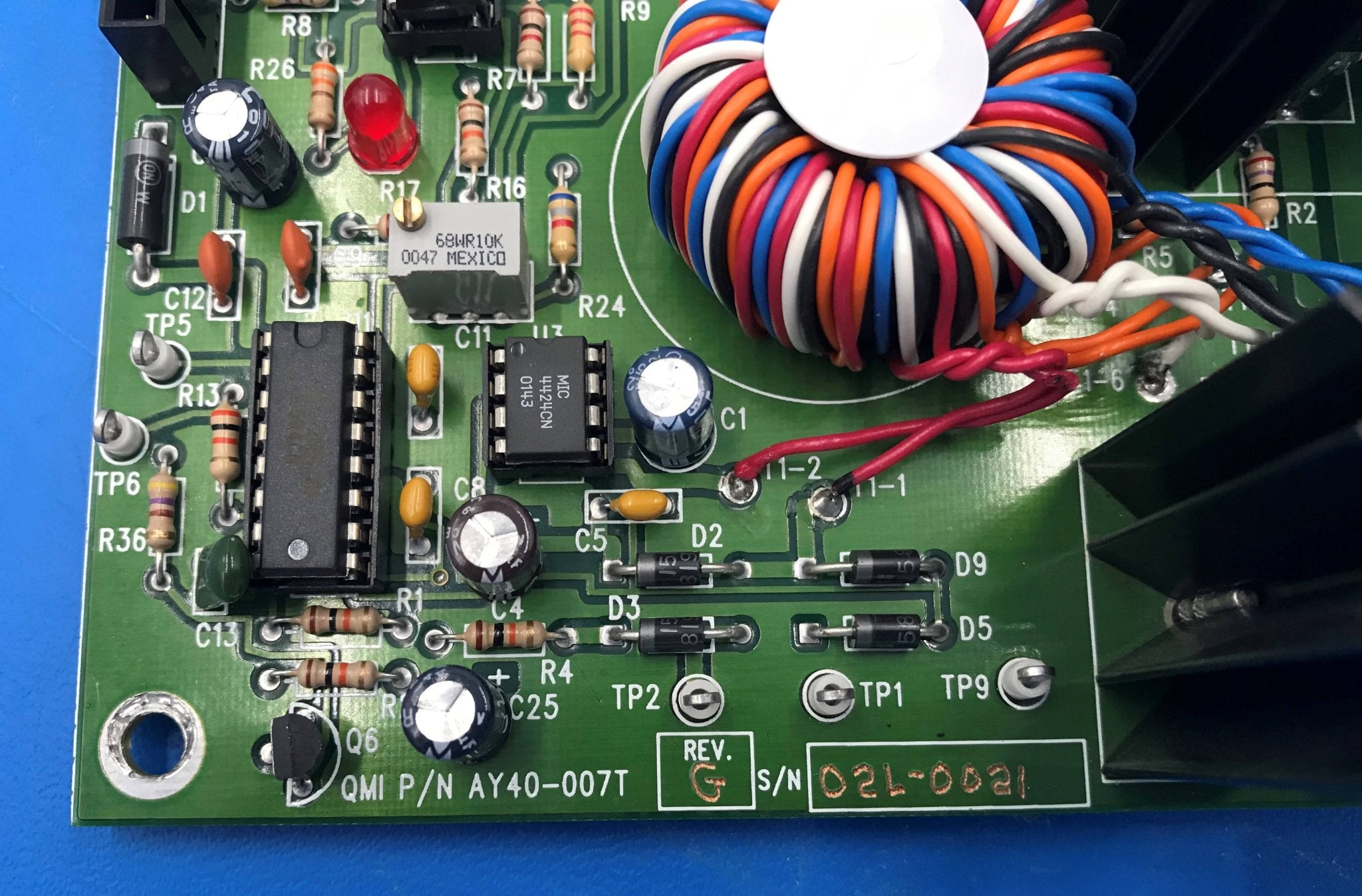 Filament Control Board ( AY40-007T Rev G & H) Quantum
