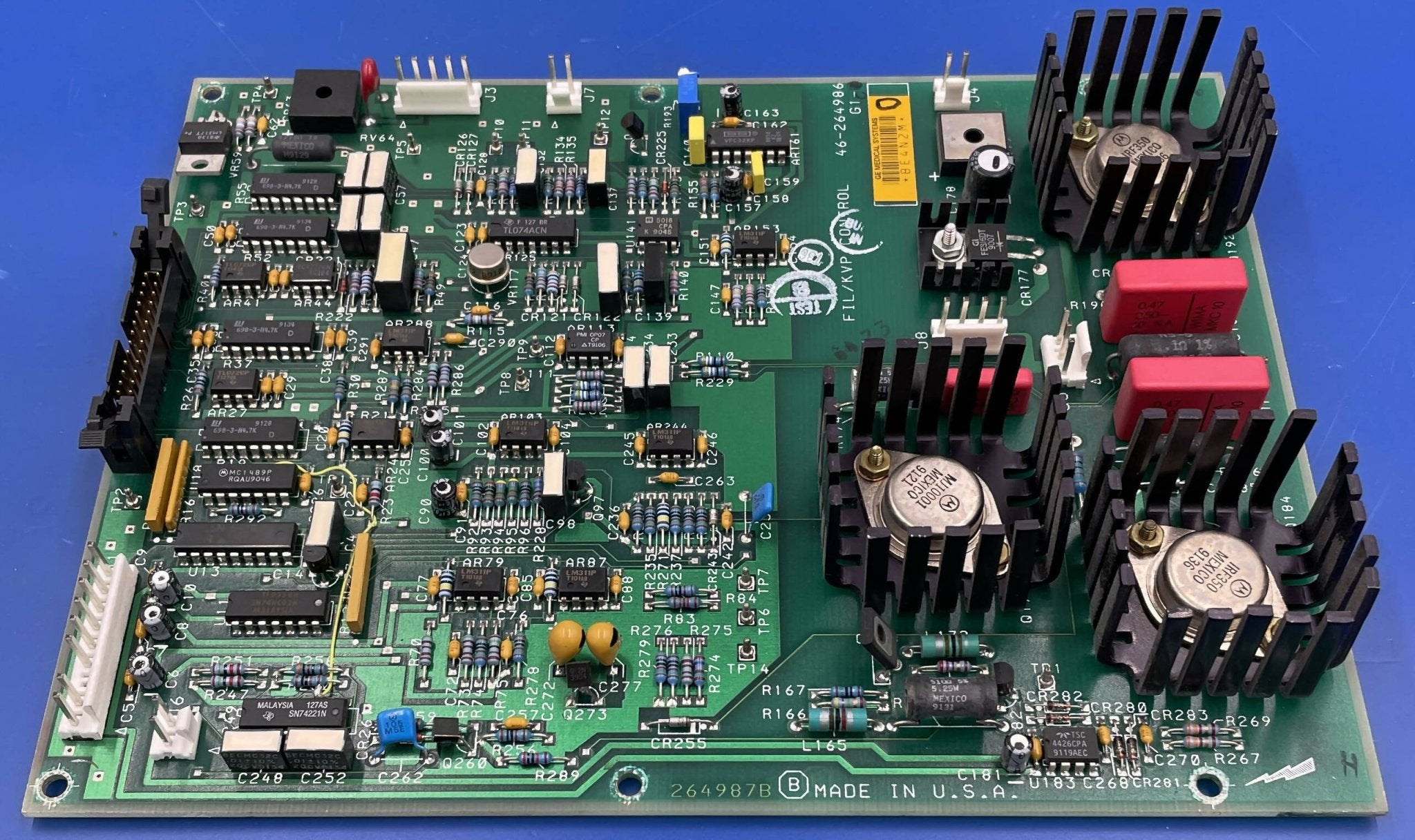 GE 46-264986 - FIL/KVP Control Board for AMX4 X-Ray Connectors | Alo Tech Solutions