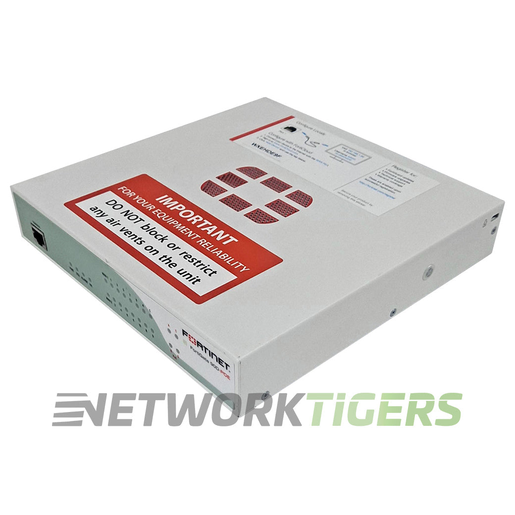NEW Fortinet FG-90D-POE FortiGate 90D 3.5 Gbps 16x 1GB PoE RJ45 Firewall