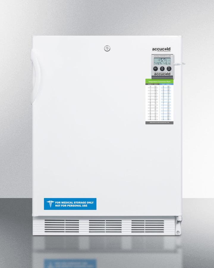 Accucold VT65MLMEDADA 24" Wide All-Freezer, ADA Compliant