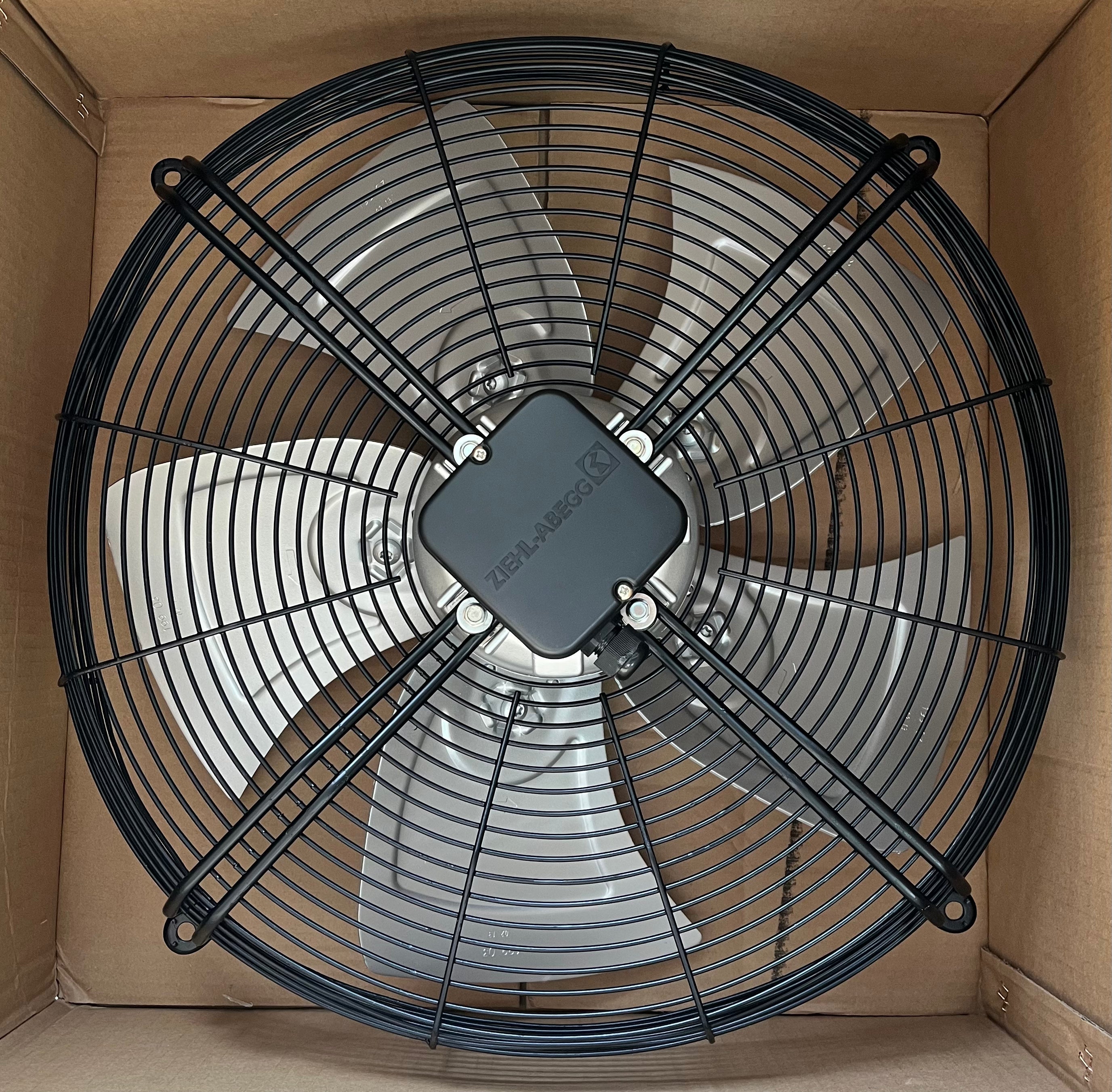 FL050-4DK.4I.V5L ZIEHL-ABEGG Axial Fan 400V 0.62kW 1.45A 1410/1650rpm