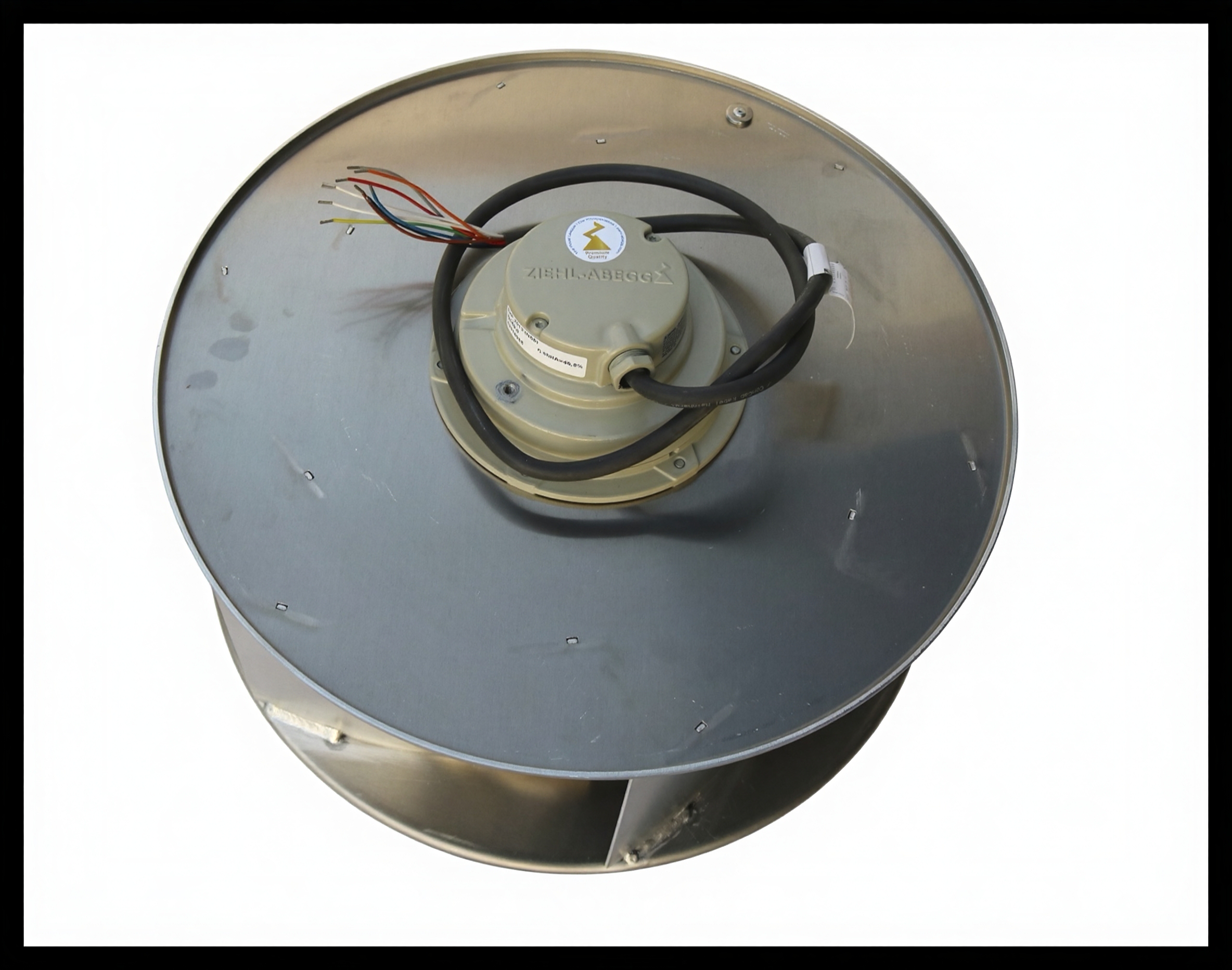 ZIEHL-ABEGG RH45M-4DK.4I.1R Centrifugal Fan | 0.70/1.1kW Dual-Speed | 230-460V