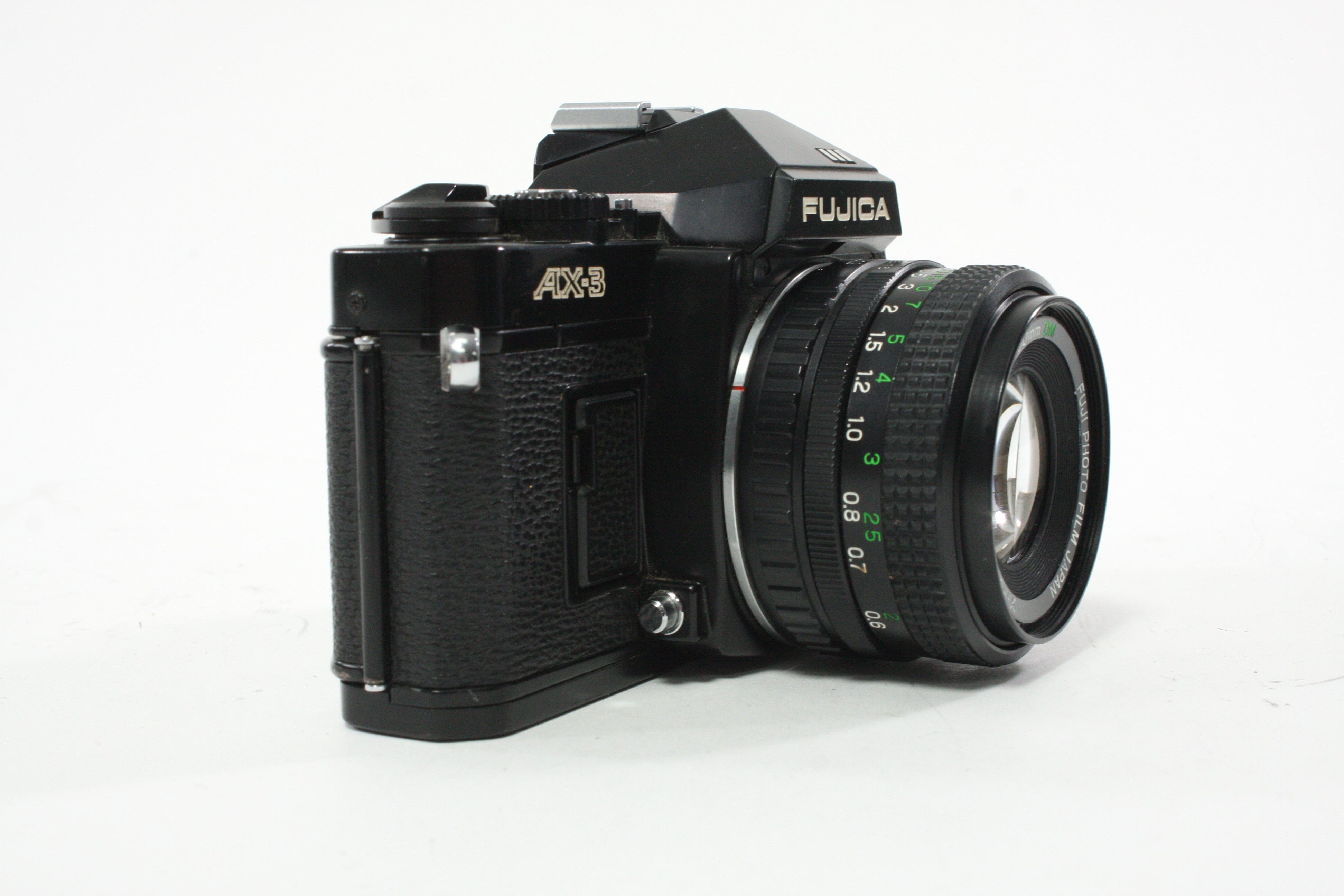Fujica AX-3 35mm SLR Camera with X-Fujinon 50mm f/1.9 Lens