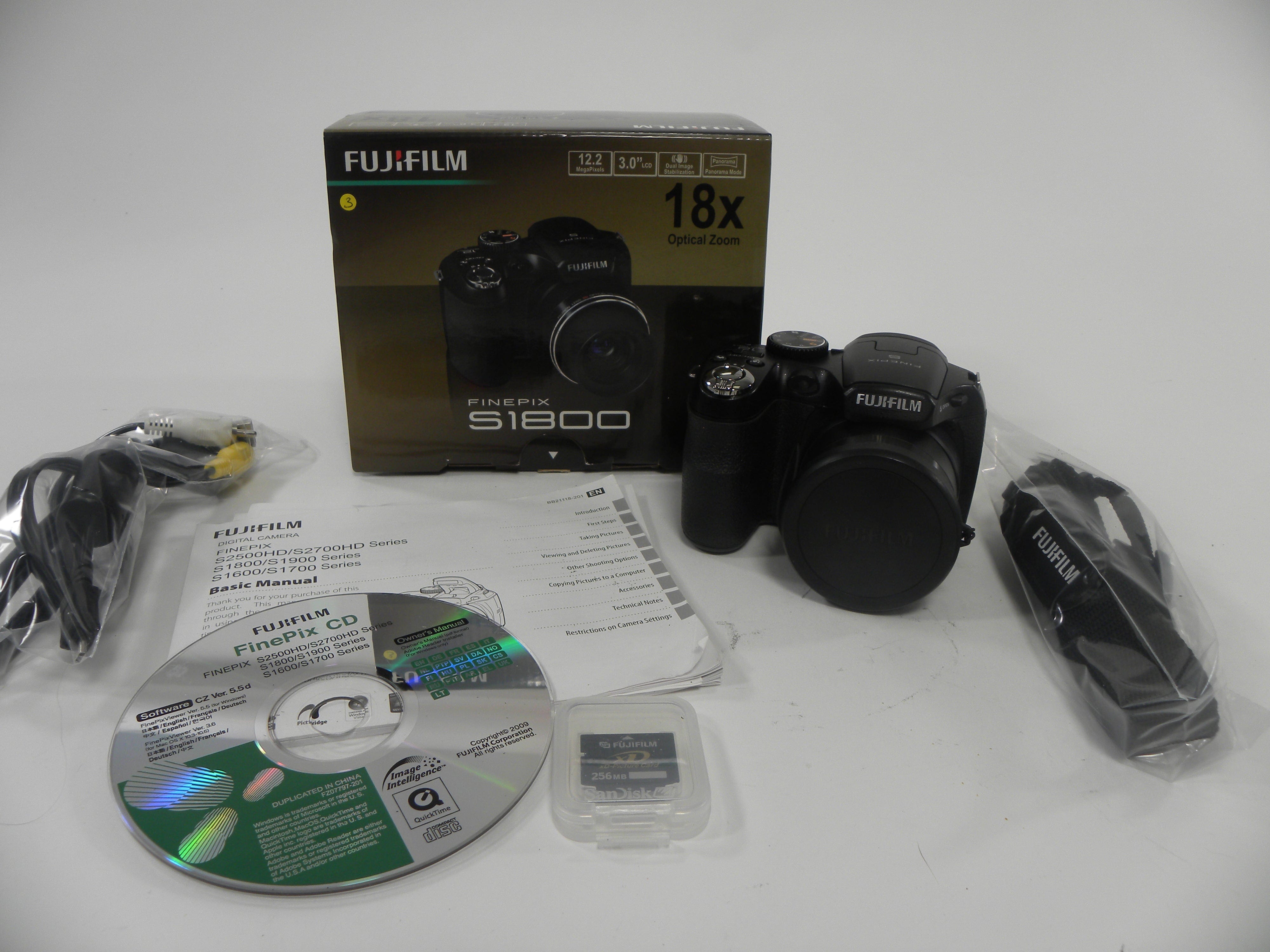Fujifilm Finepix S1800 12.2mp Digital Camera