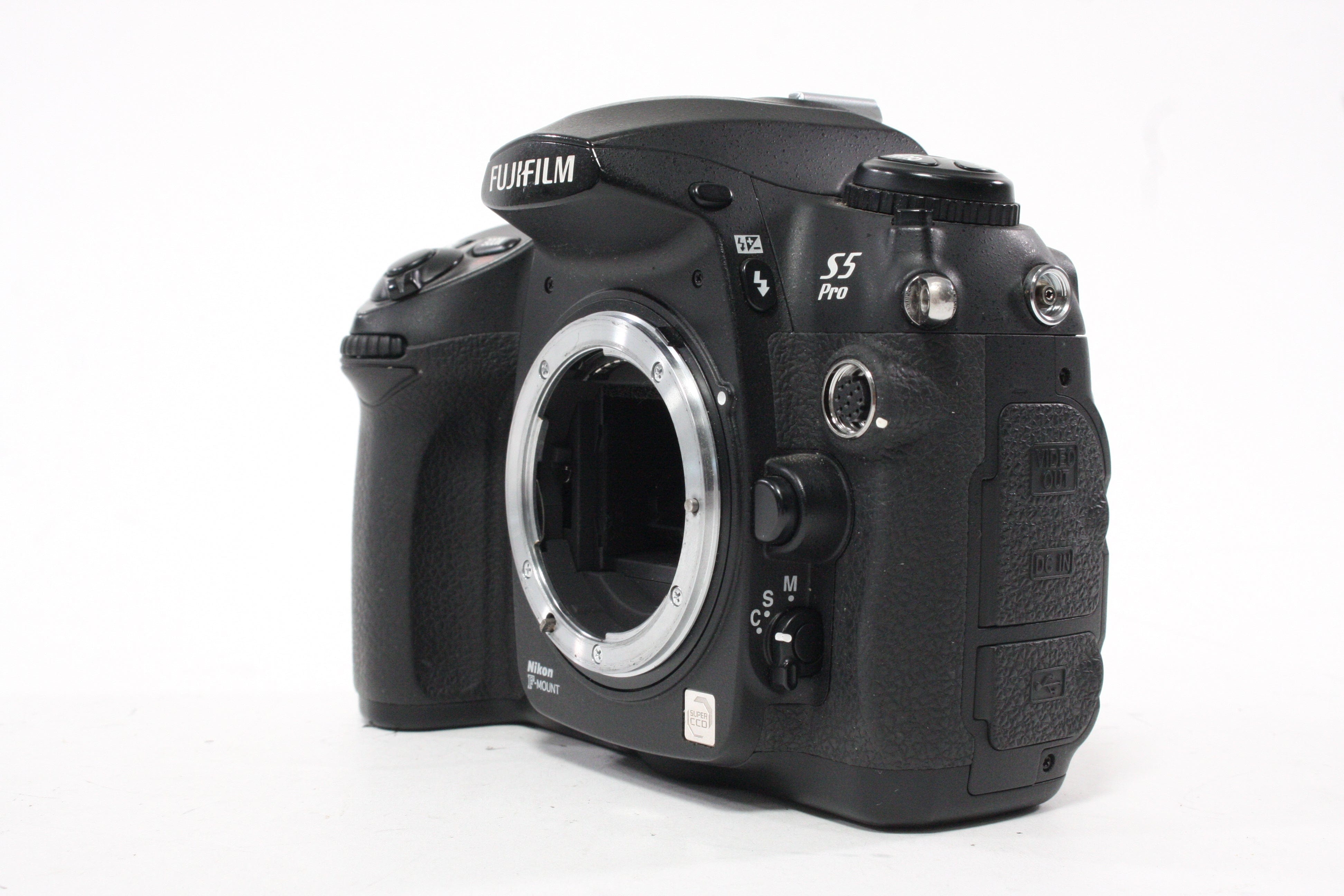 Fujifilm S5 Pro DSLR F Mount Camera Body with Shutter Count 163,400