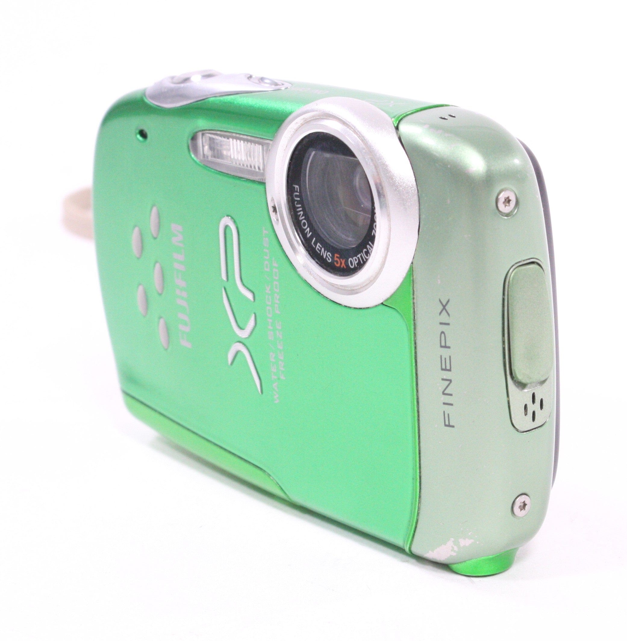 Fujifilm XP10 Water/Shock/Dust/Freeze Proof Digital Camera 5x Zoom 12.2mp (Green)