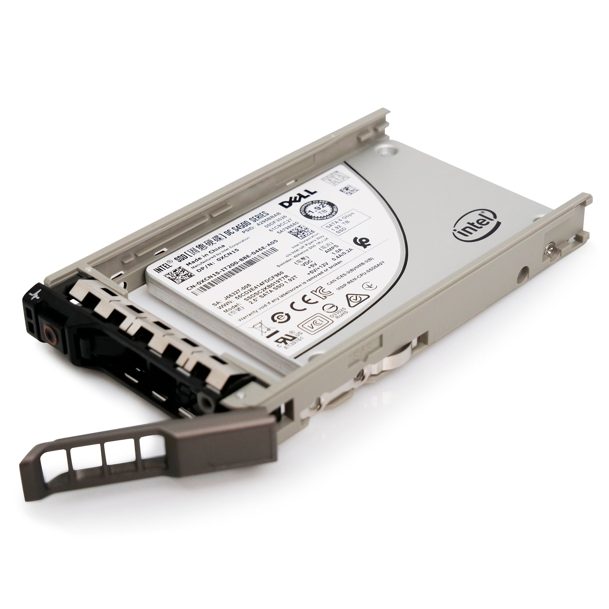 Dell G13 0XCN15 1.92TB 1.76 DWPD SATA 6Gb/s 3D TLC 2.5in Solid State Drive