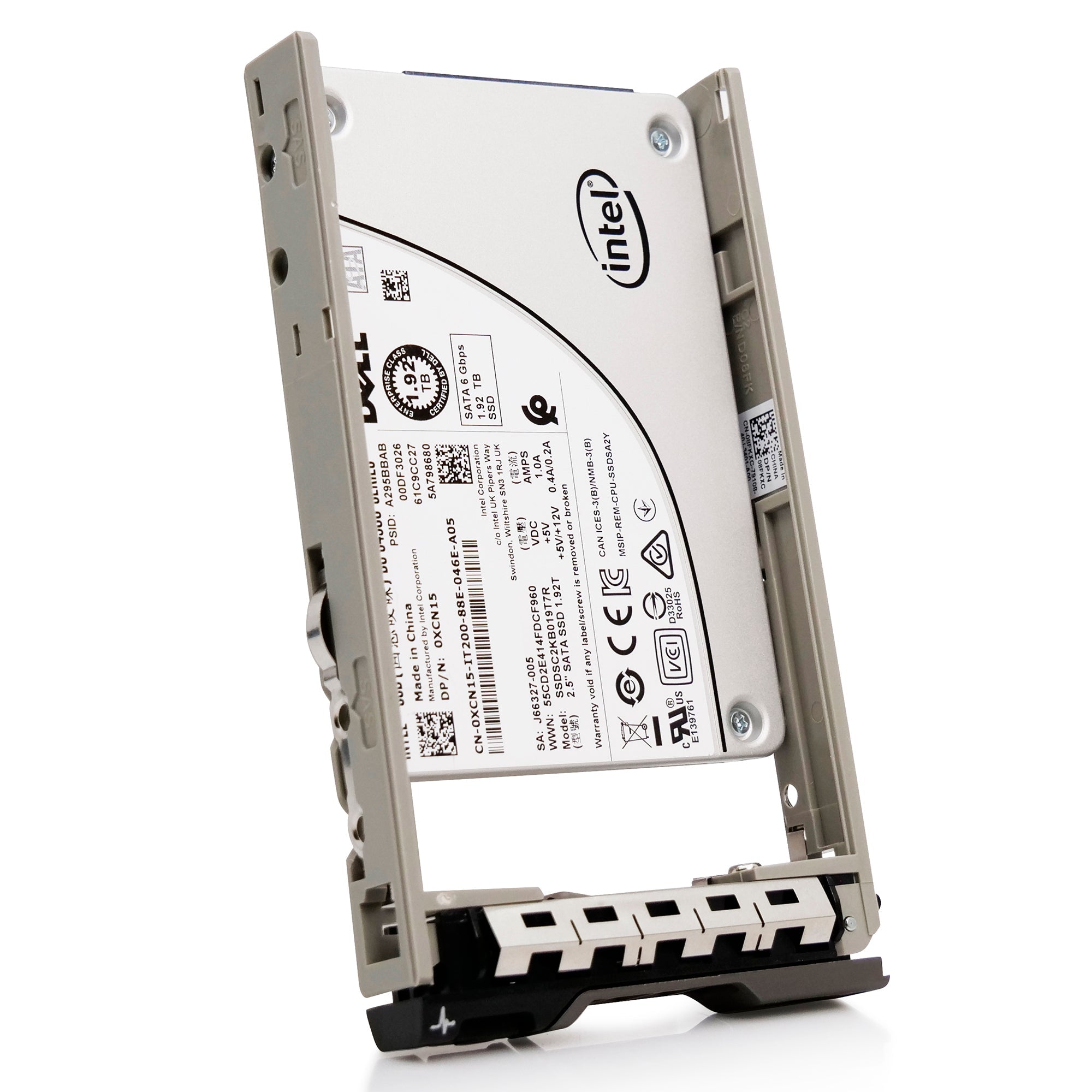 Dell G13 0XCN15 1.92TB 1.76 DWPD SATA 6Gb/s 3D TLC 2.5in Solid State Drive