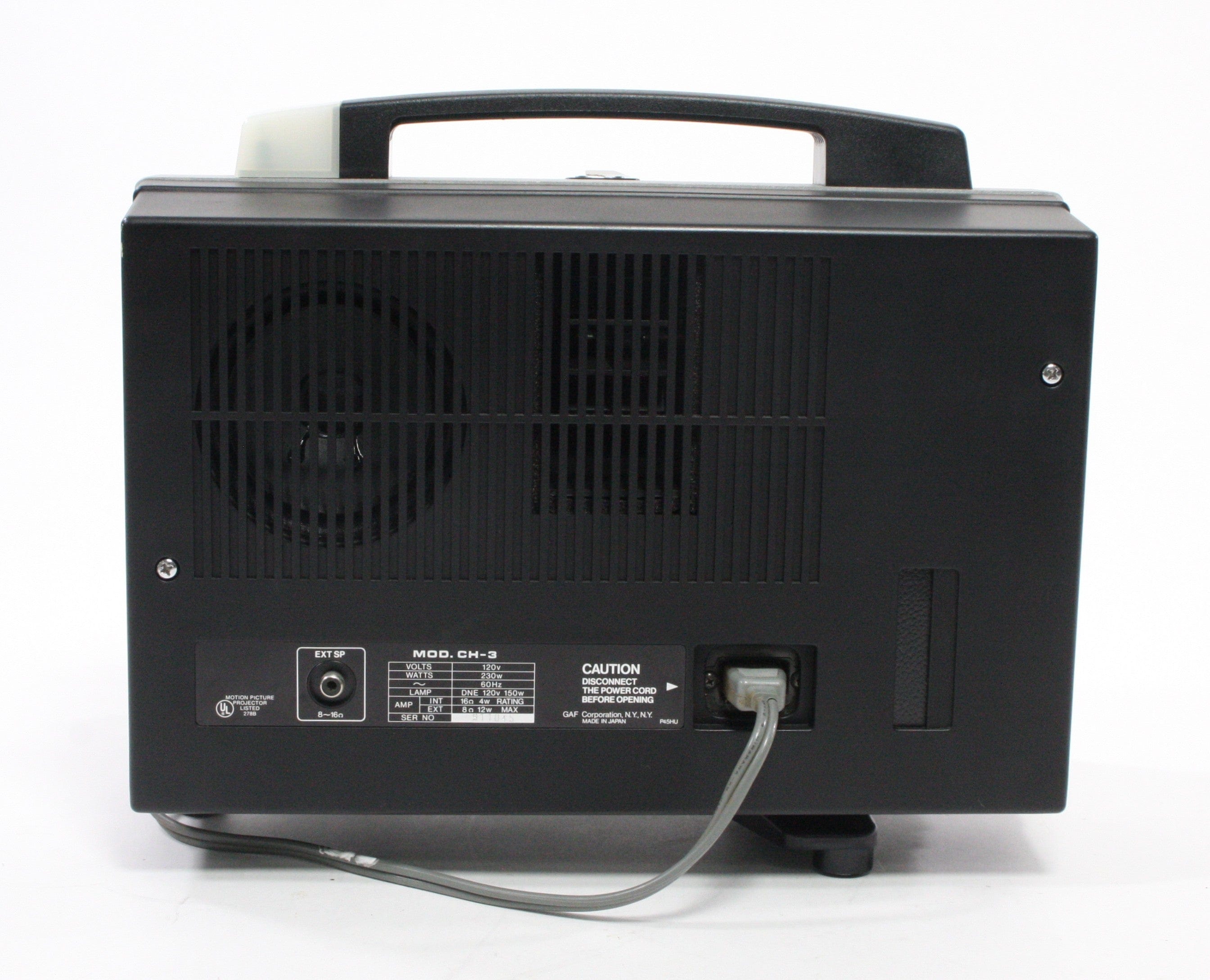 GAF Super 8 Sound Movie Projector 3100S