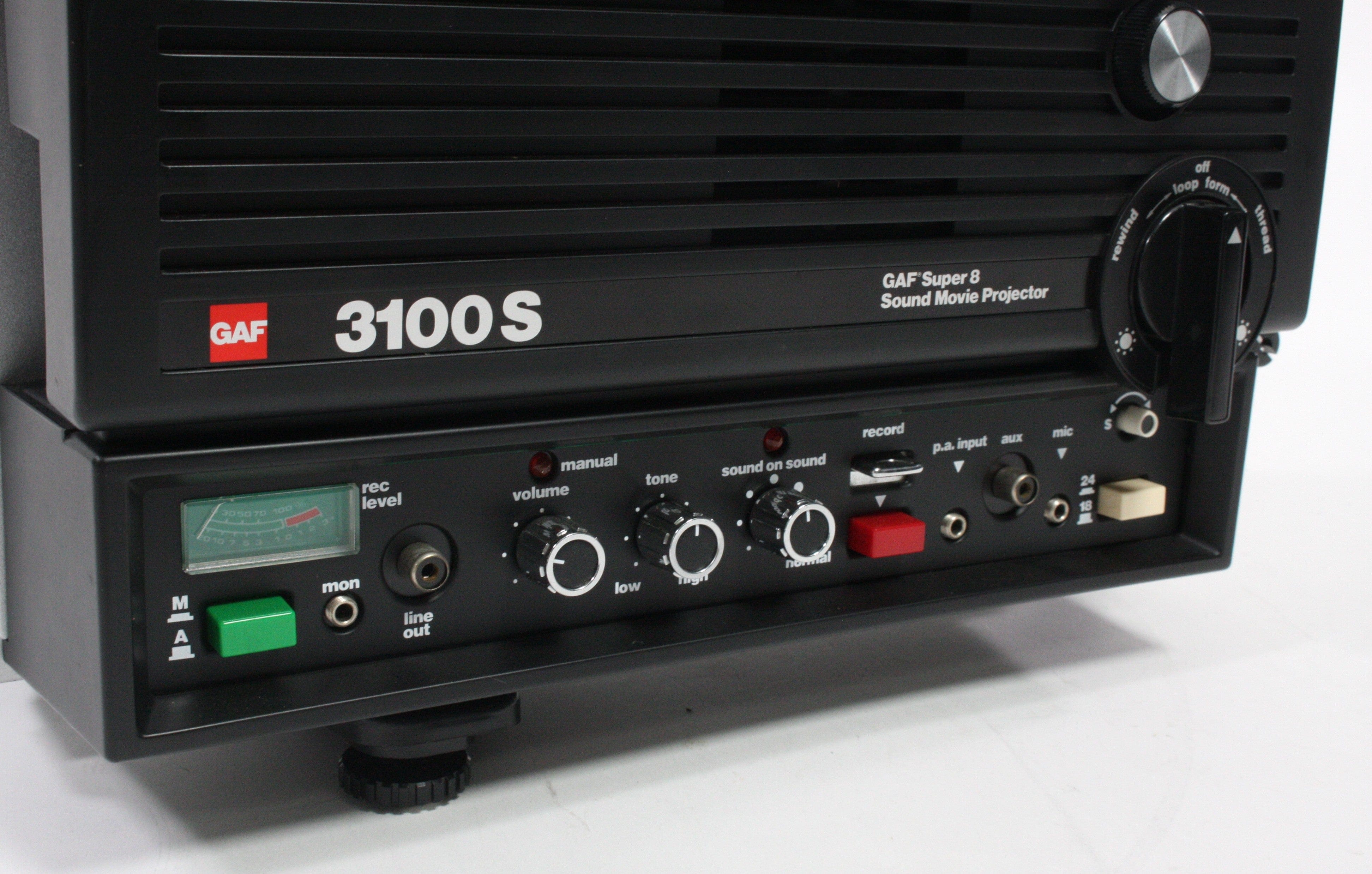 GAF Super 8 Sound Movie Projector 3100S
