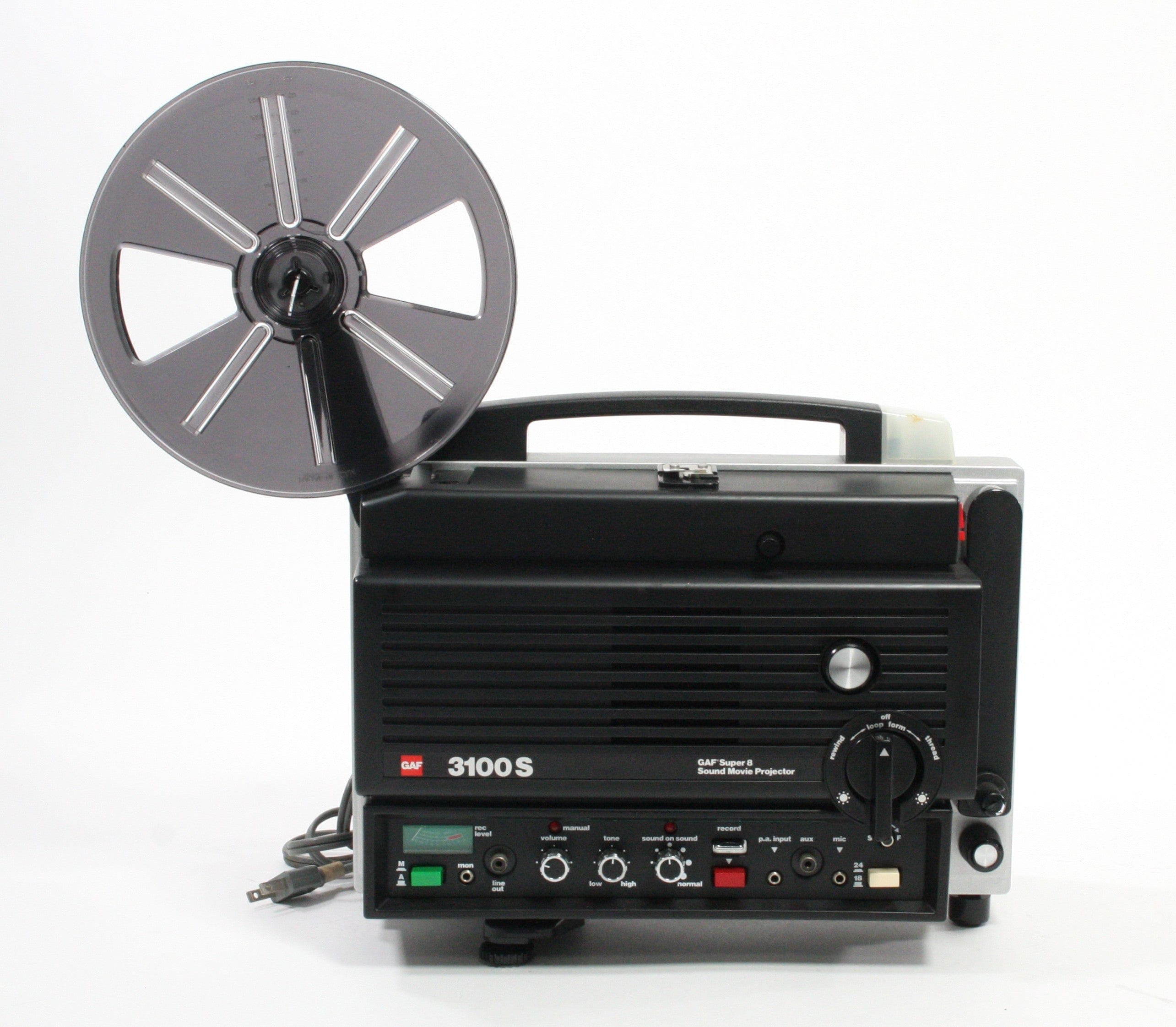 GAF Super 8 Sound Movie Projector 3100S