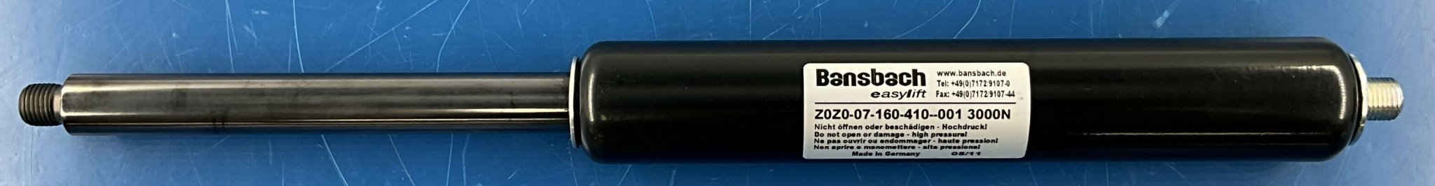 GAS SPRING SHOCK 160MM 3000N (5154719/2412202/2362540 GE