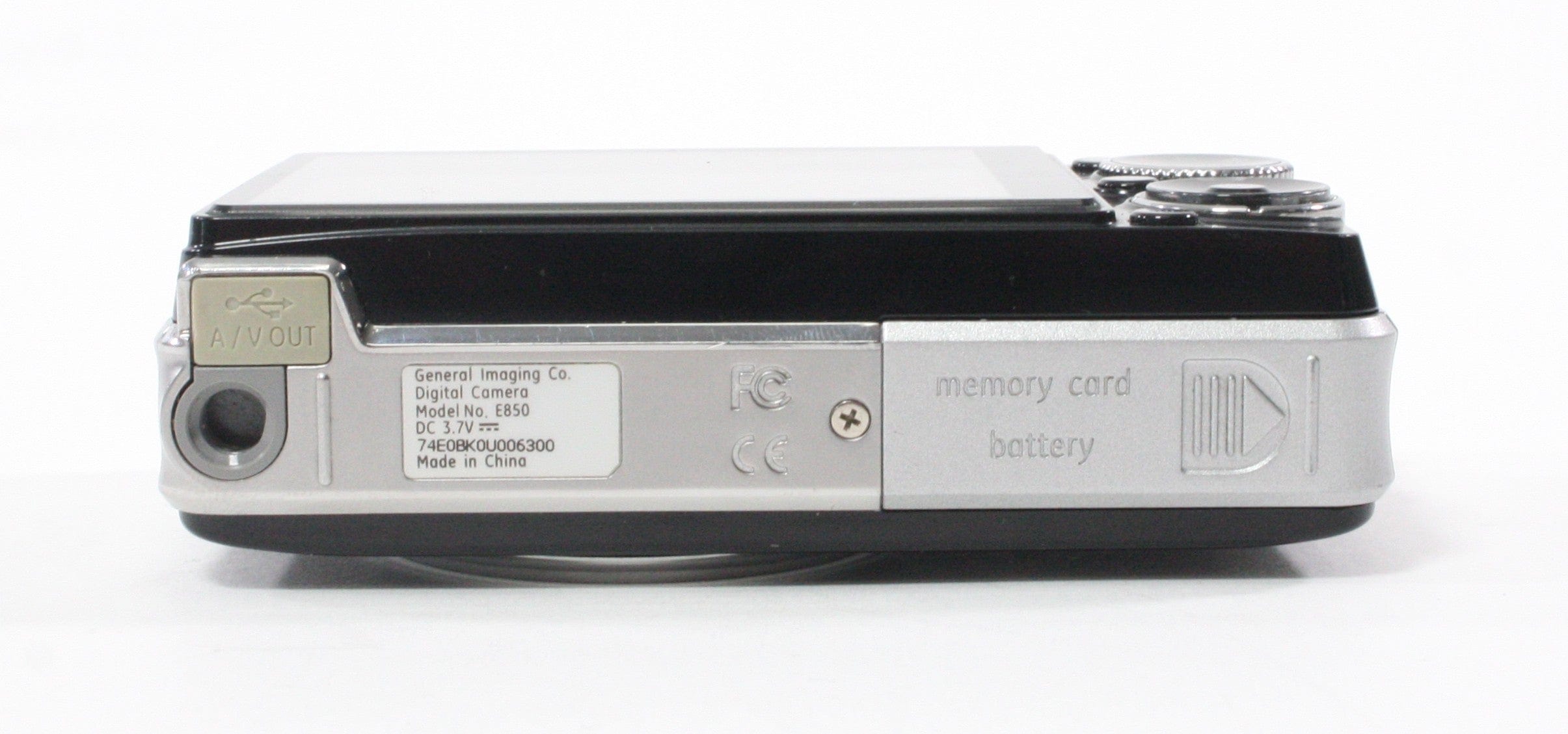 GE E-850 5x Zoom 8.0mp Point and Shoot Digital Camera