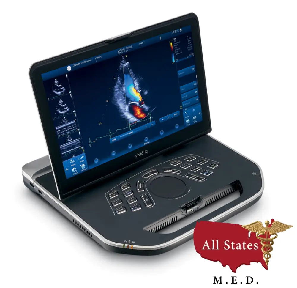 GE Vivid IQ Ultra Edition v206 Portable Ultrasound