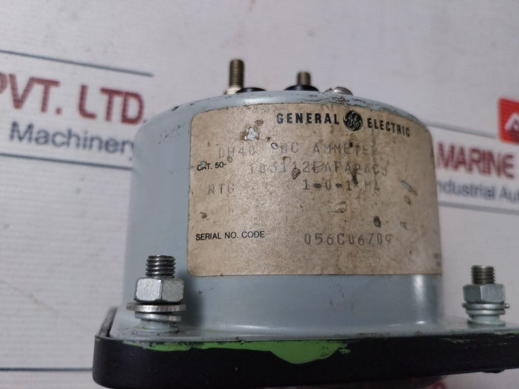 General Electric Db40 Dc Ammeter 1-0-1 Ma