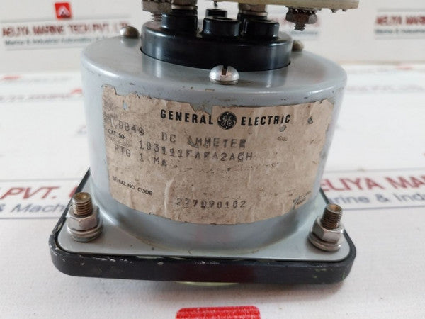 General Electric Db40 Dc Ammeter 50-103111Fafa2Ach