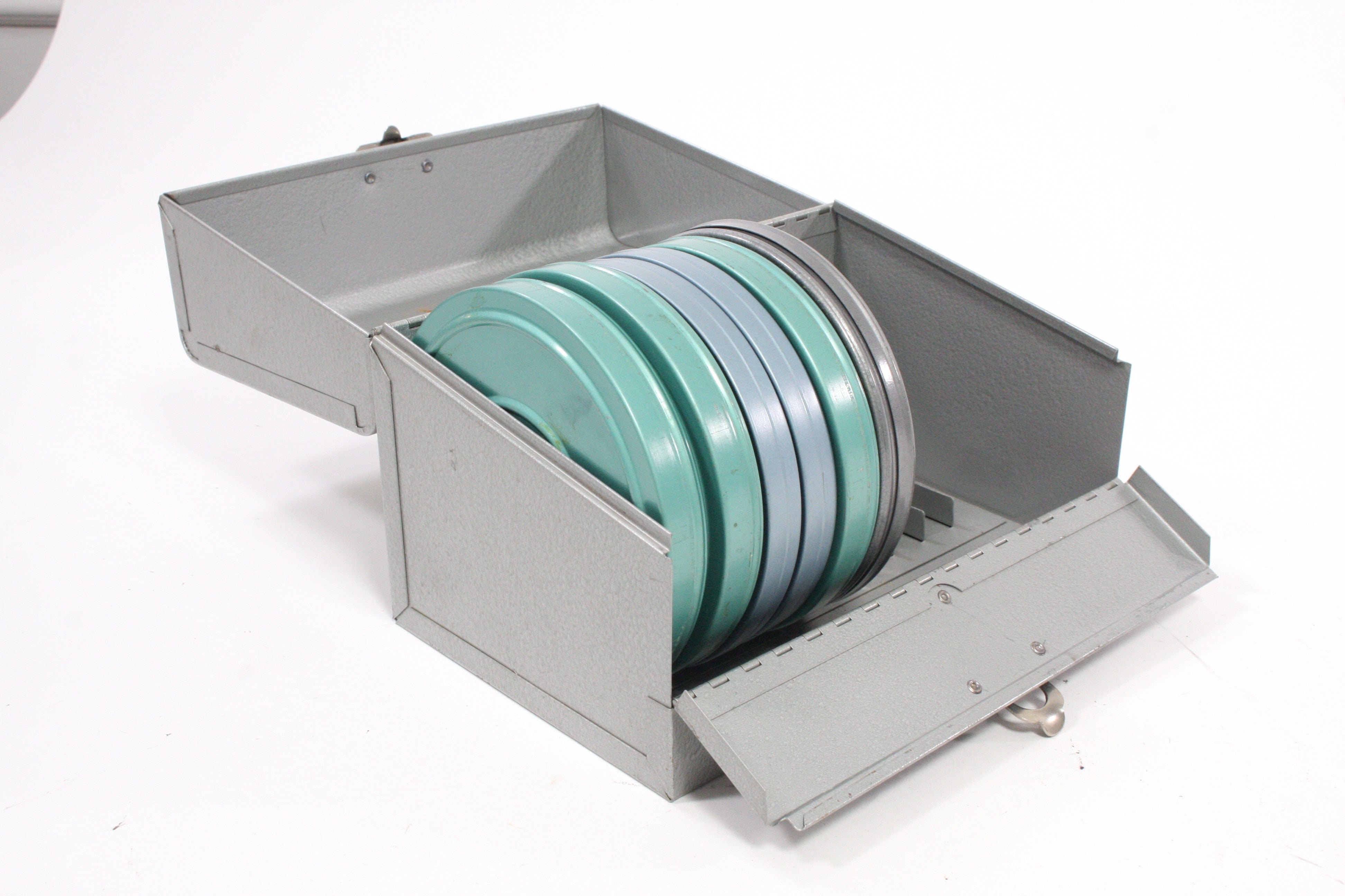 Generic 8mm Reel Case with 6x Metal Reels