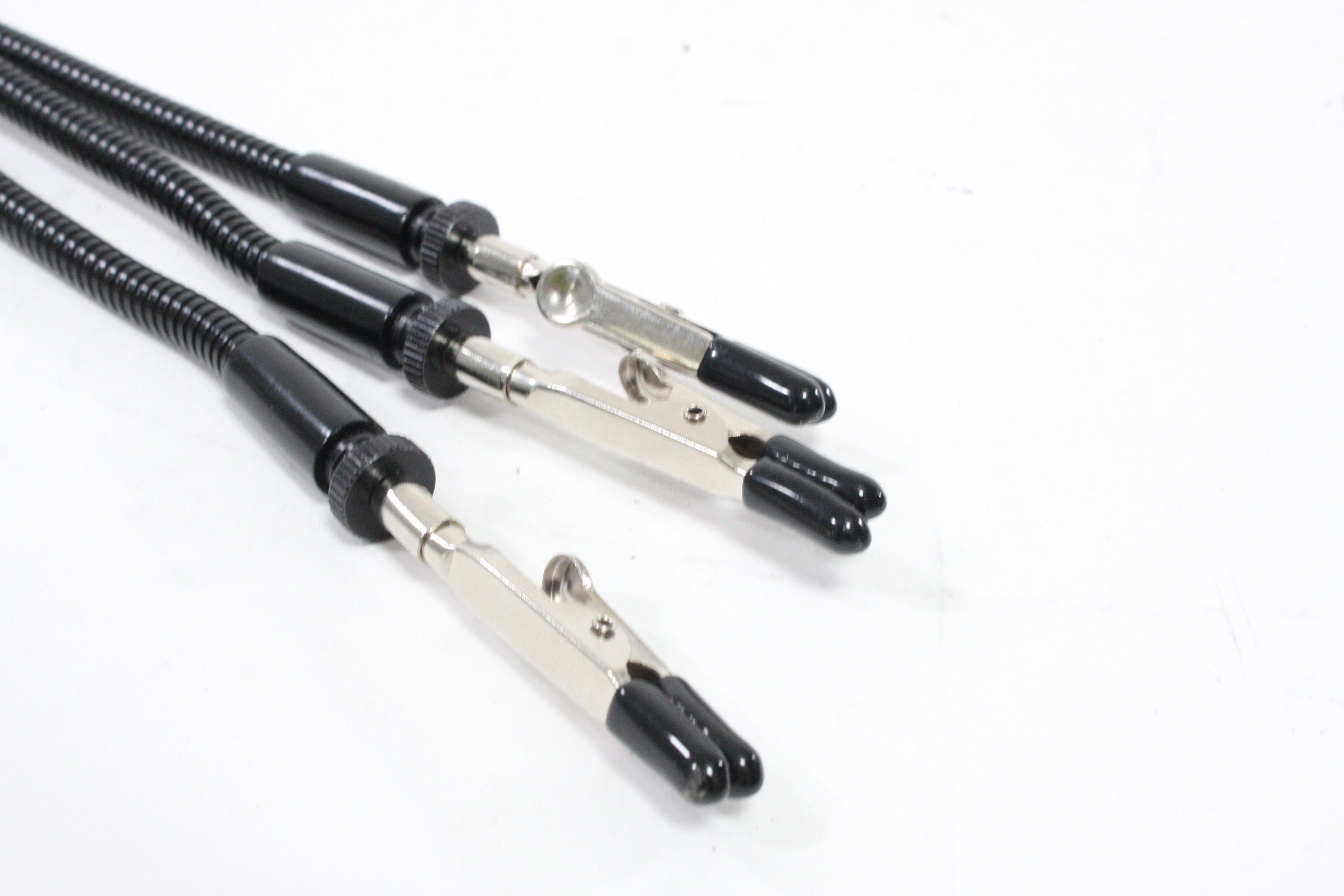 Generic Magnetic Flexible Gooseneck Metet with Alligator Clips (3 pk)