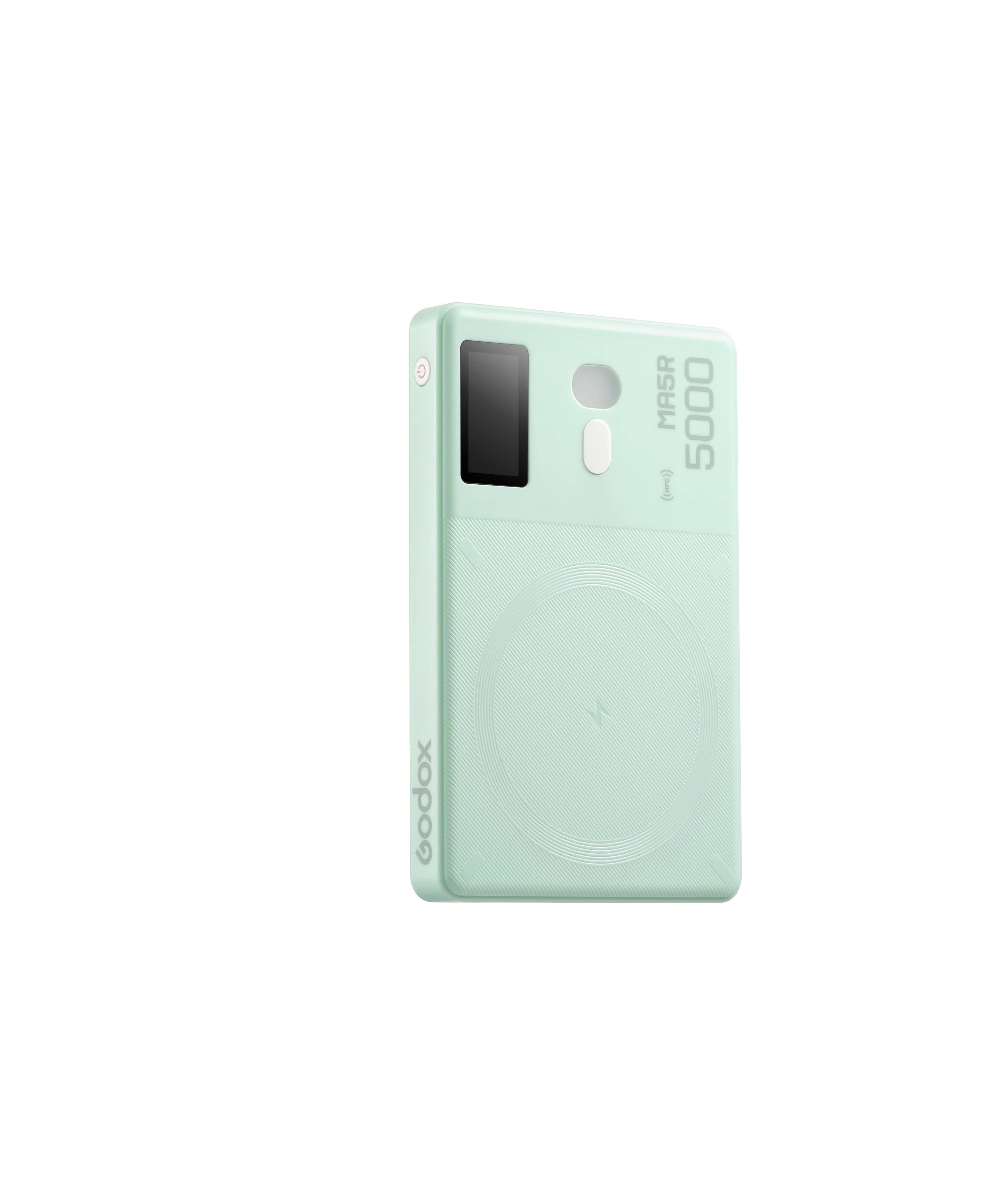 Godox MA5R RGB Portable LED Light (Mint Green)