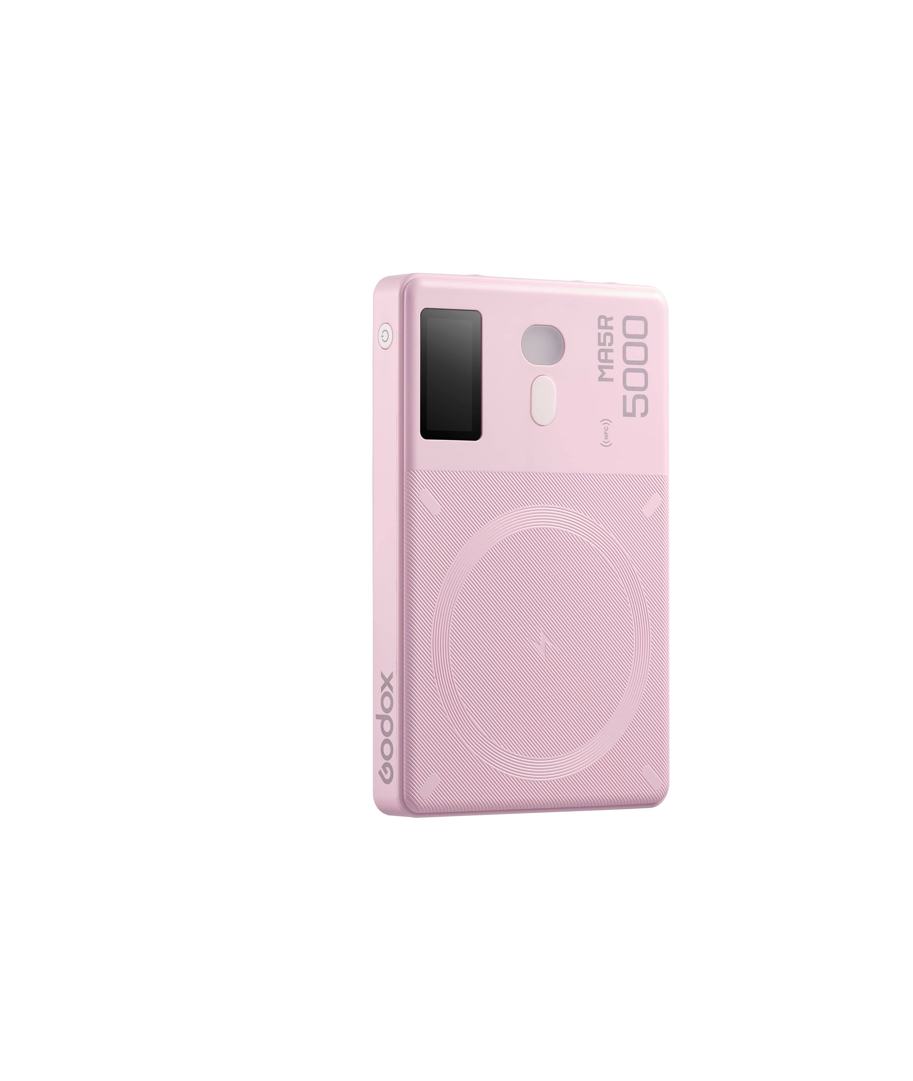 Godox MA5R RGB Portable LED Light (Pink)