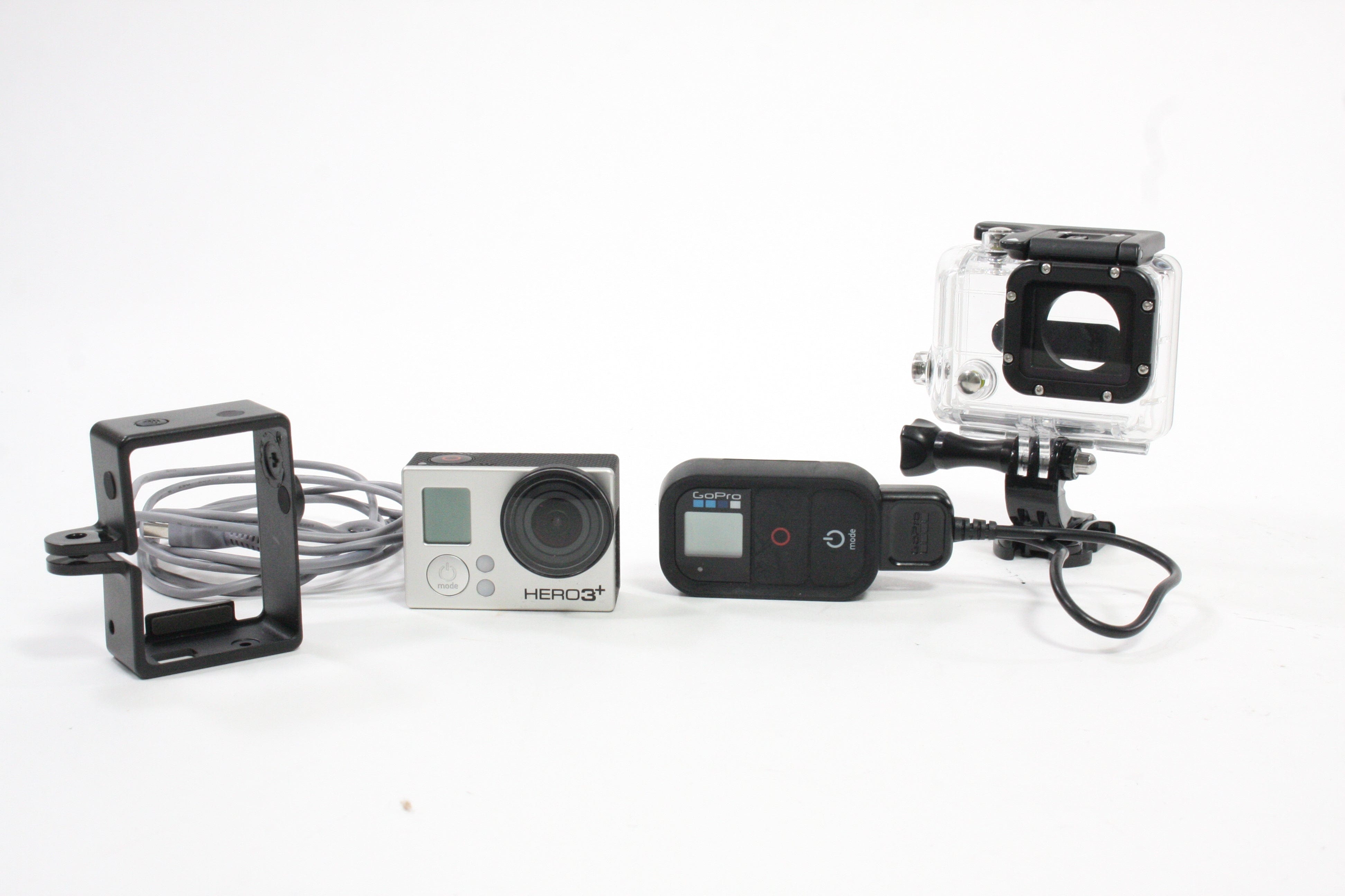 GoPro Hero 3+ with Wireless Remote & Accessories
