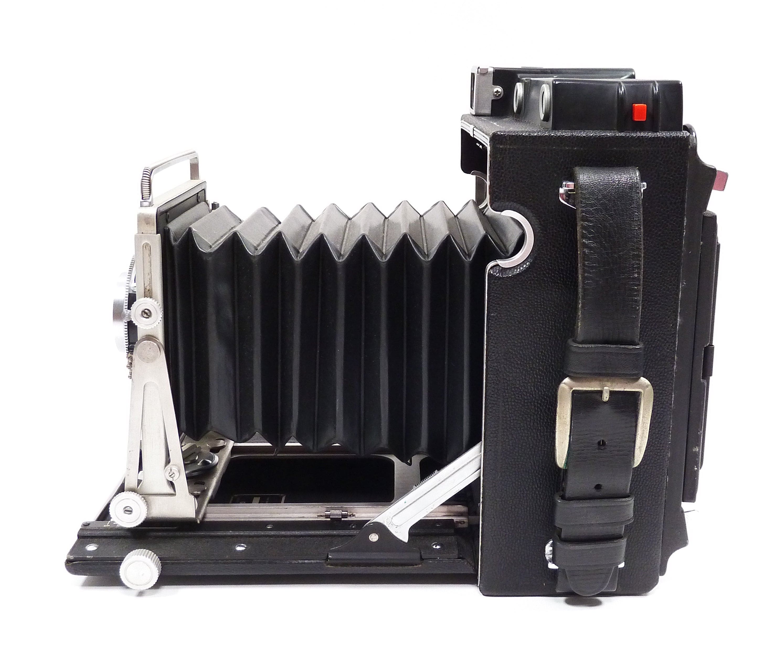 Graflex Crown Graphic 4x5 with Light Sabre Flash and Holders in Case