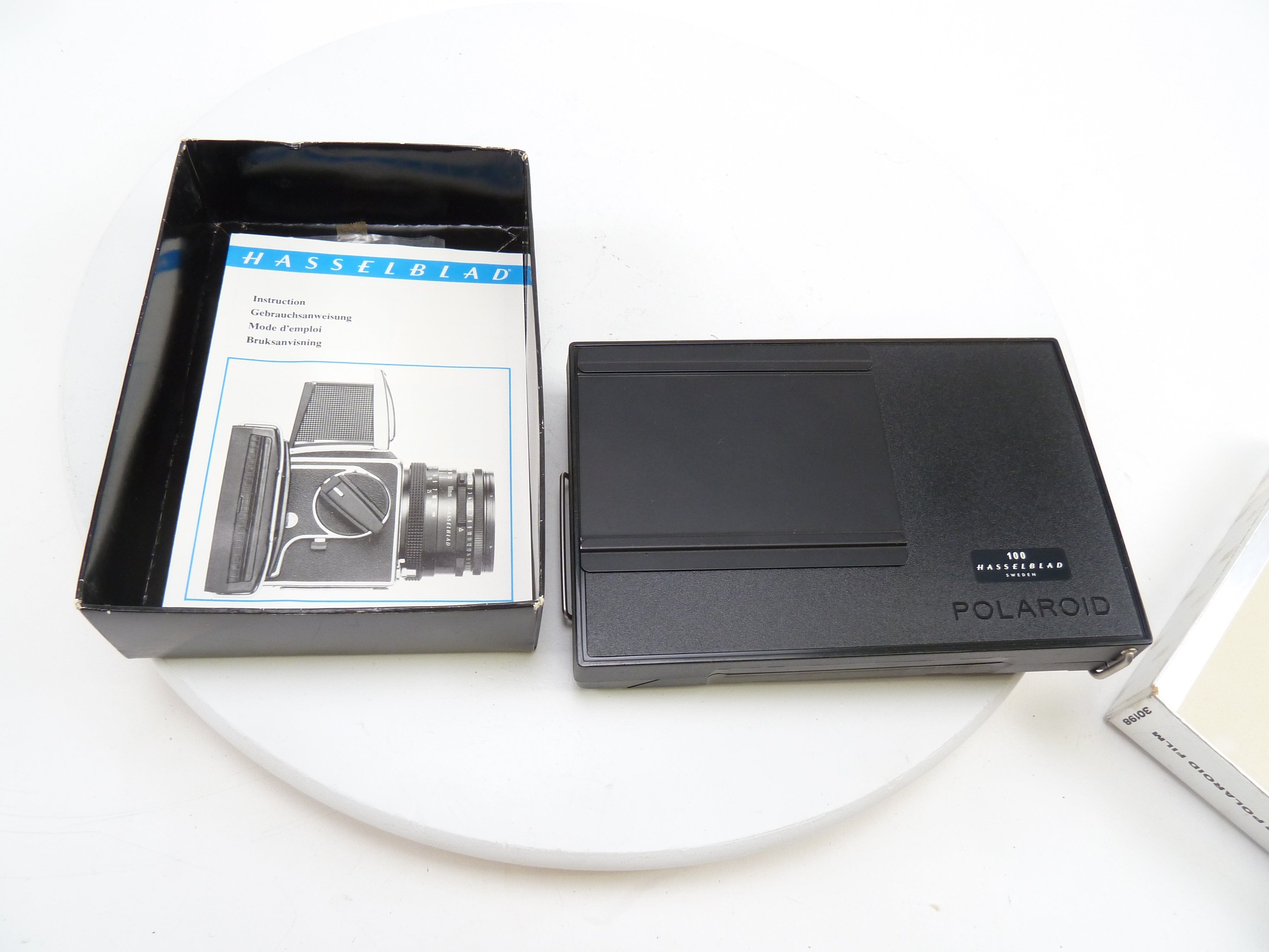 Hasselblad 100 Polaroid Back for 500 Series Cameras