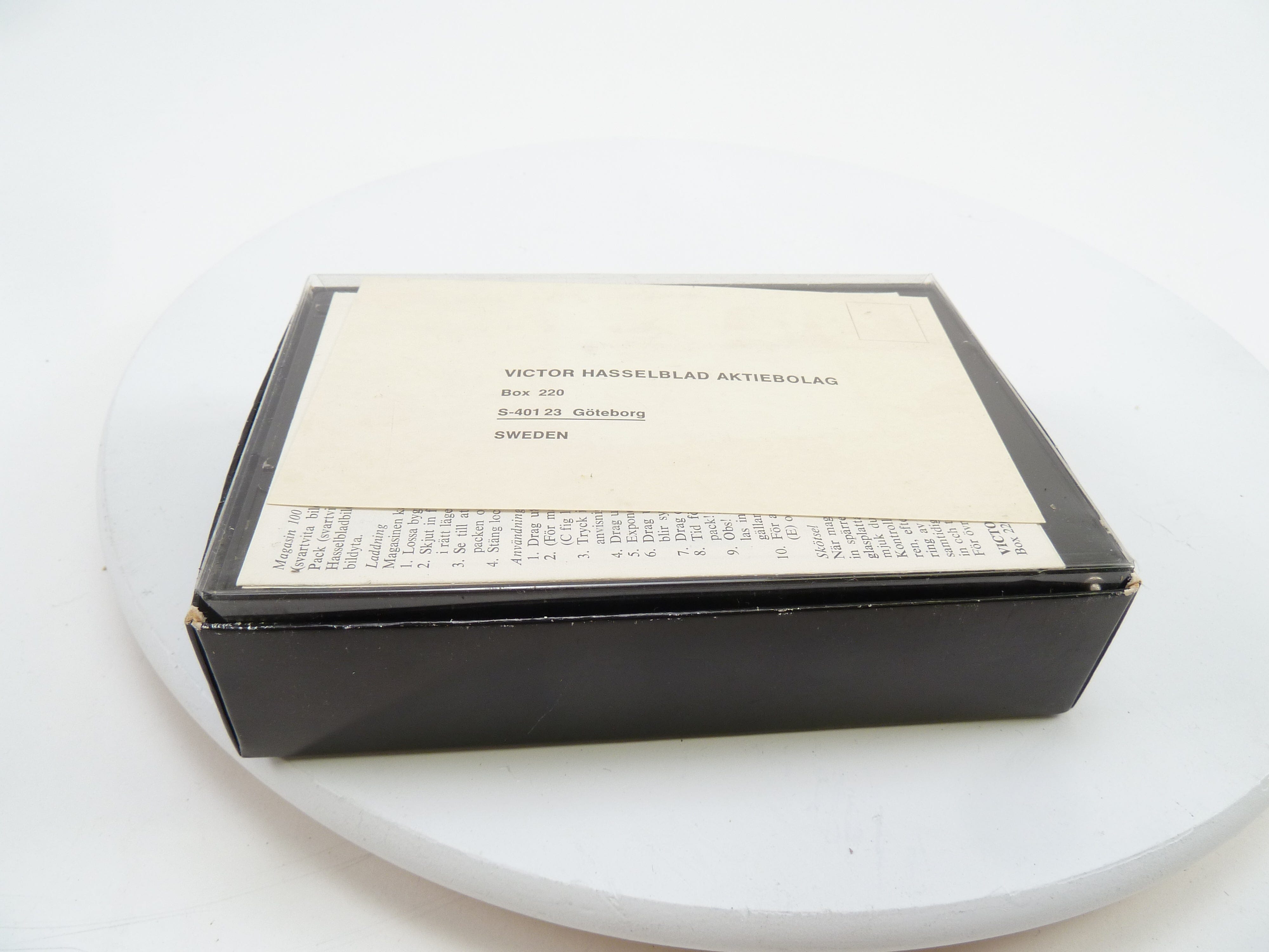 Hasselblad 100 Polaroid Back