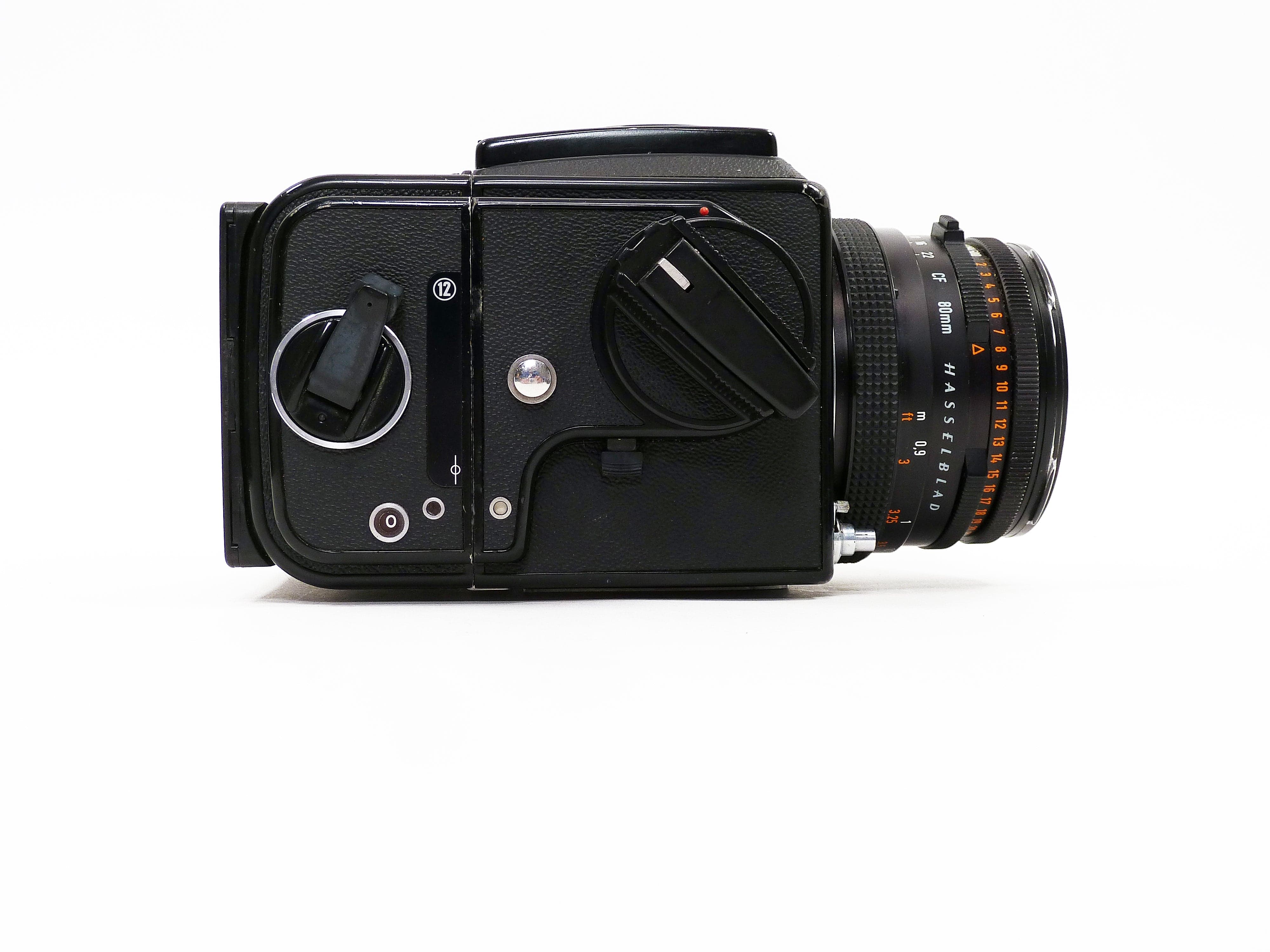 Hasselblad 500C/M with Planar 80mm f2.8 T* CF Lens - Waist Level Finder and A12 Back