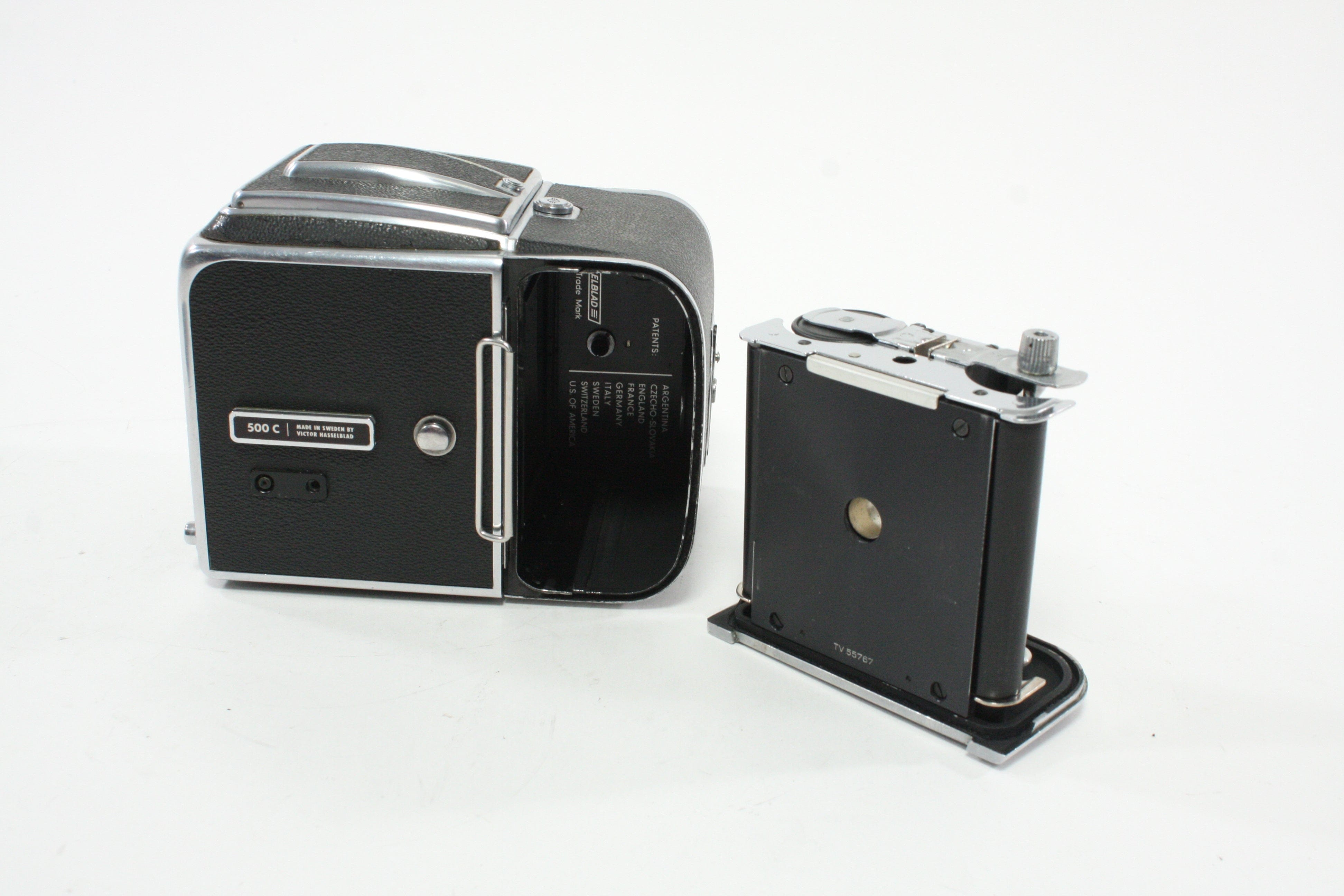 Hasselblad 500C with WLF and a12 Film Back