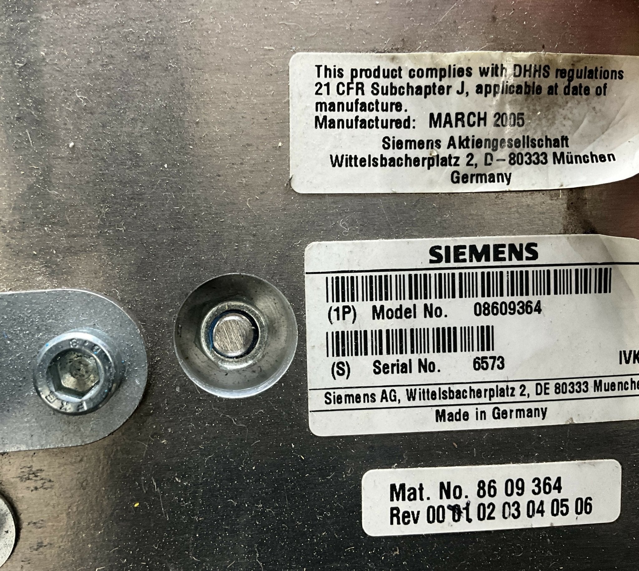 HIGH VOLTAGE TANK (08609364/8609364) SIEMENS