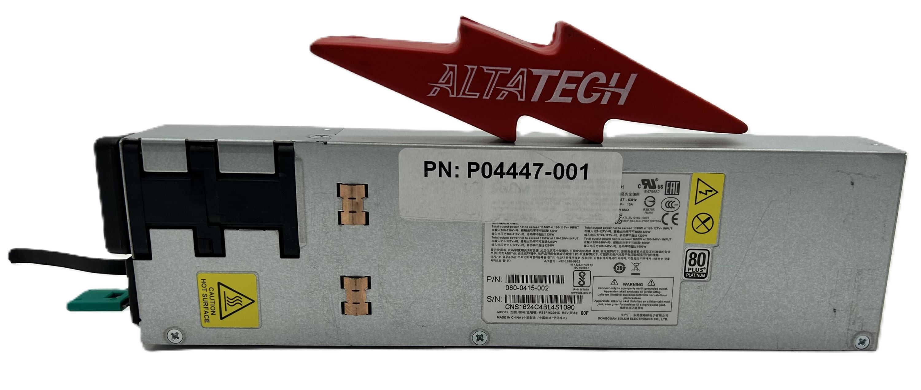 HP 060-0415-002 1600W PLATINUM 80+ POWER SUPPLY