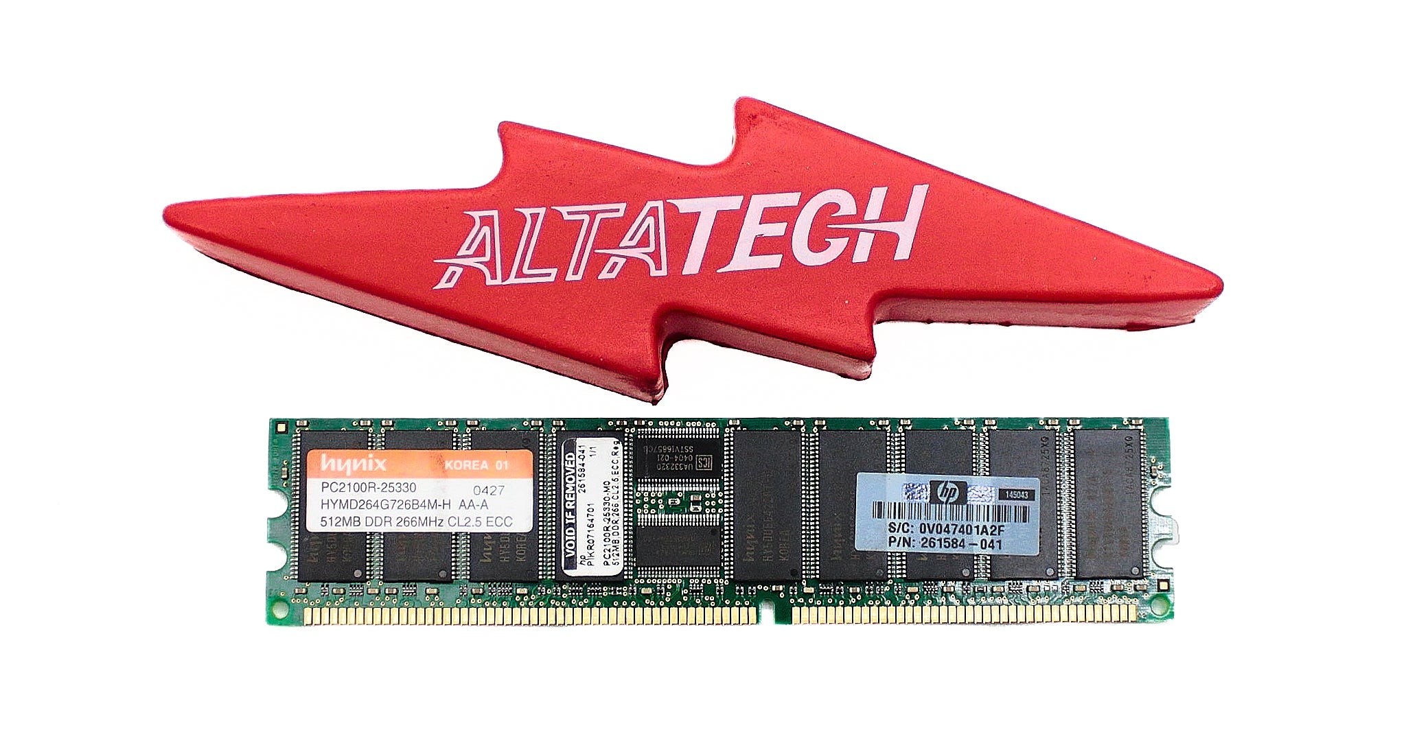 HP 261584-041 512MB (1X512MB) PC2100 ECC MEMORY