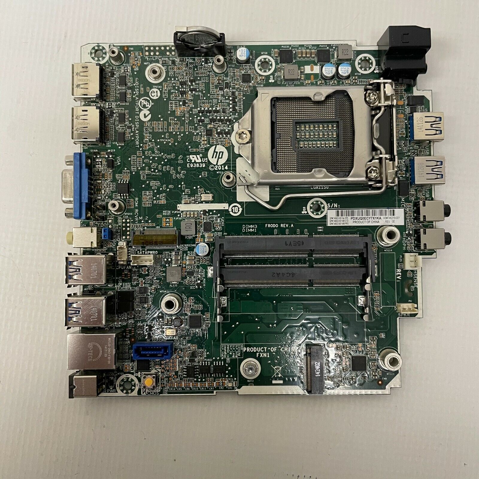 HP 746632-001_x10 800 G1 MINI MOTHERBOARD