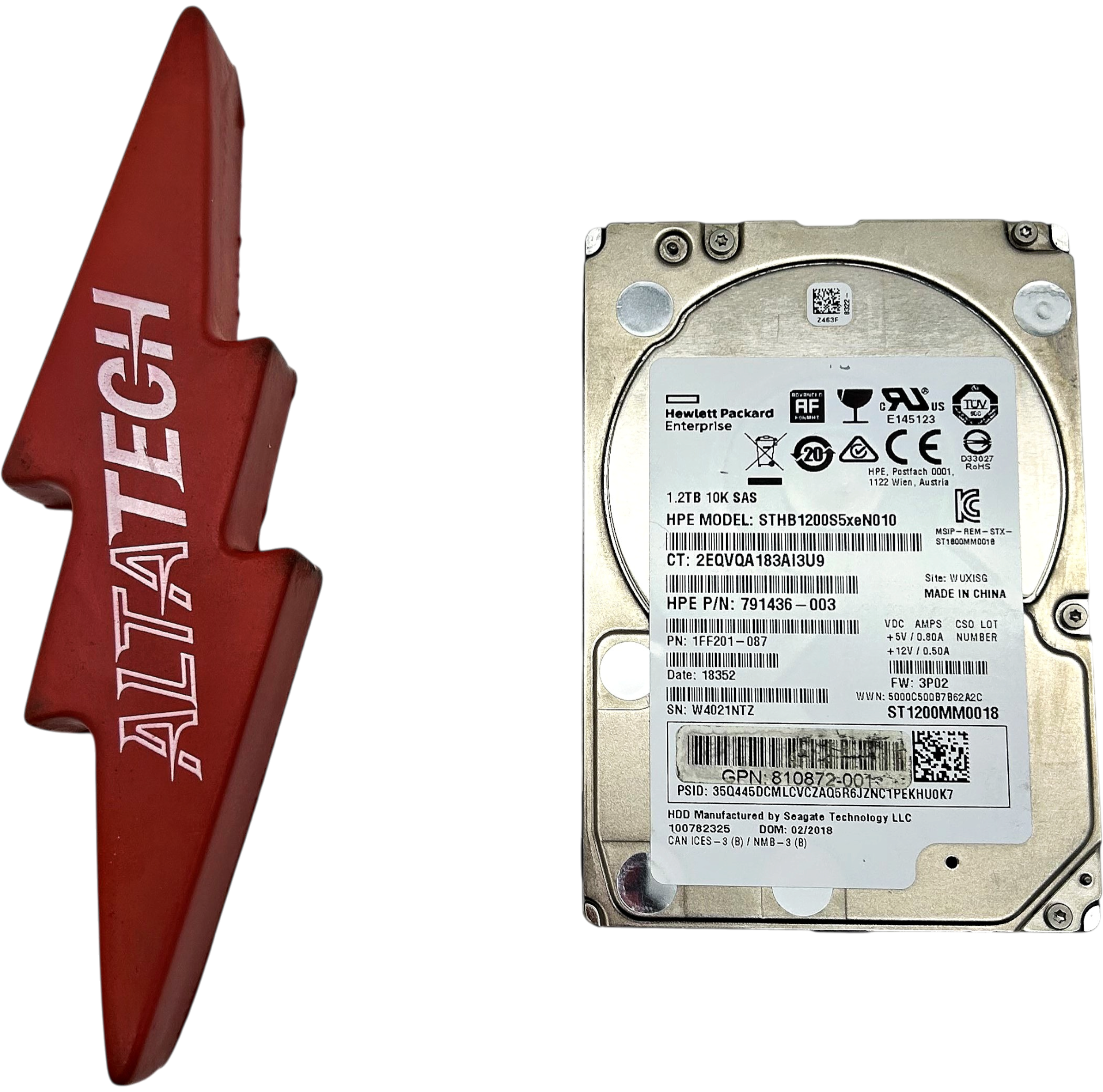 HP 791436-003 3PAR 1.2TB SAS 6G 10K SFF HDD