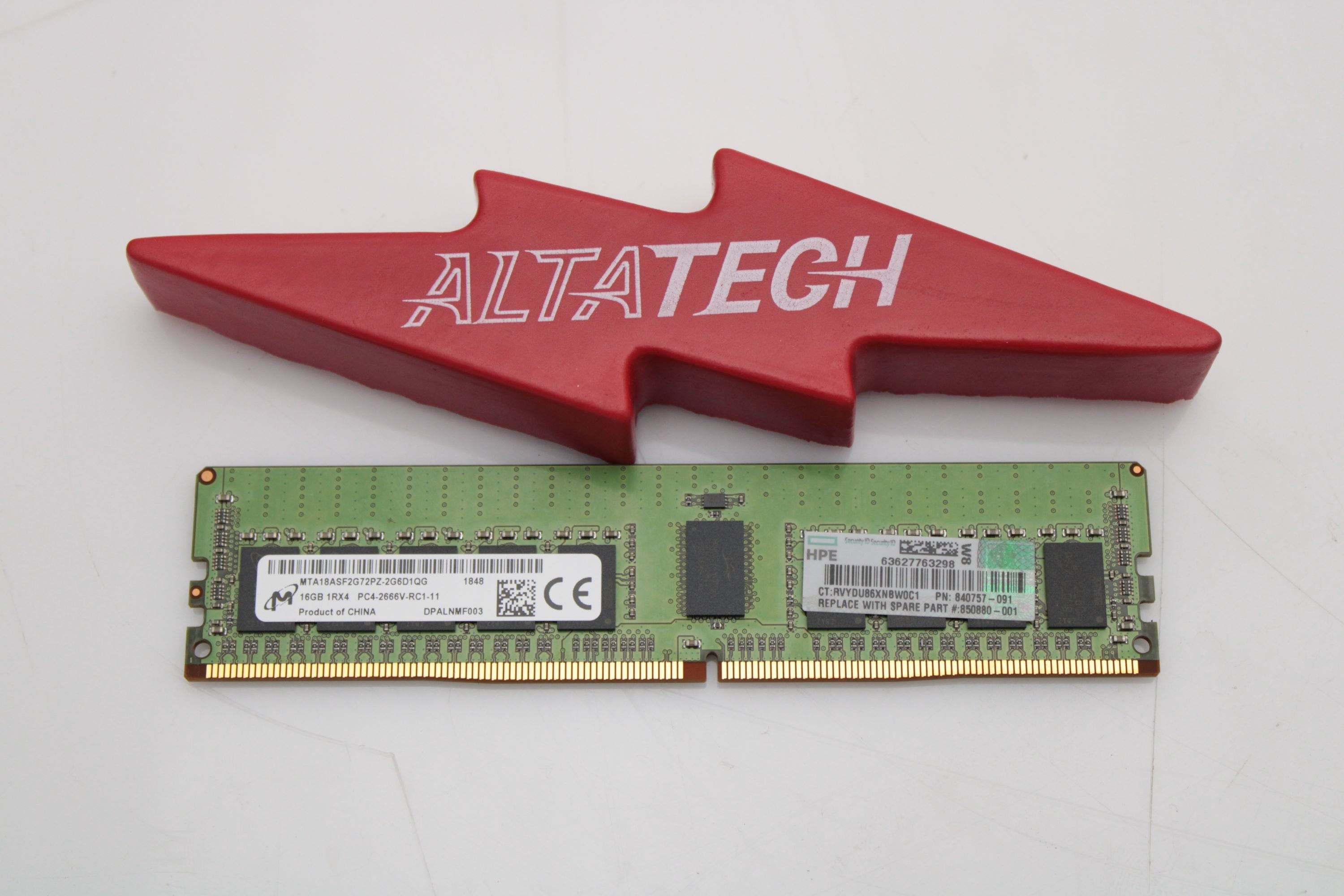 HP 840757-091_x10 Lot of 10 - 16GB PC4-21300V 1RX4 ECC