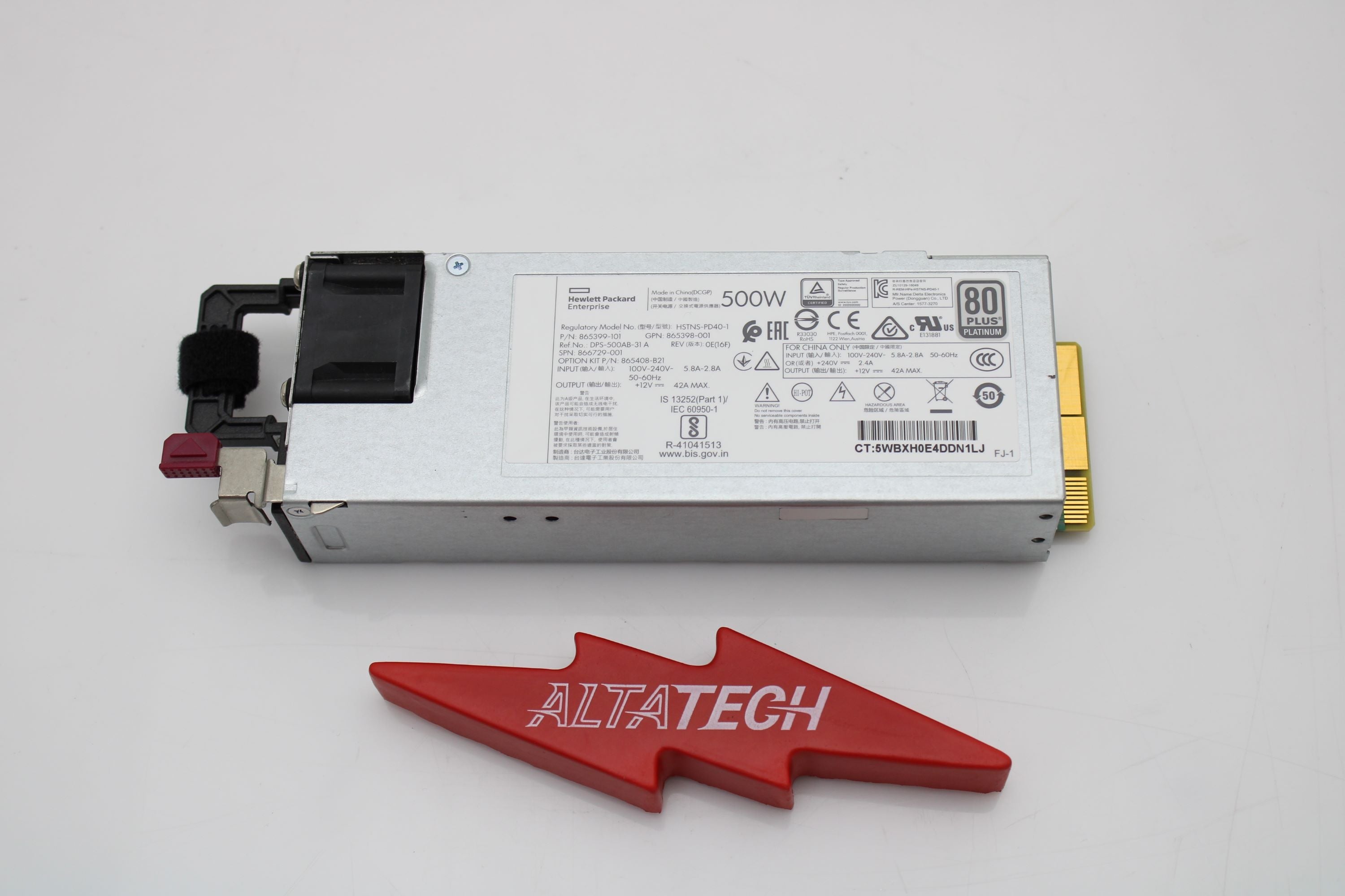HP 865399-501 500W Flex Slot Low Halogen PSU