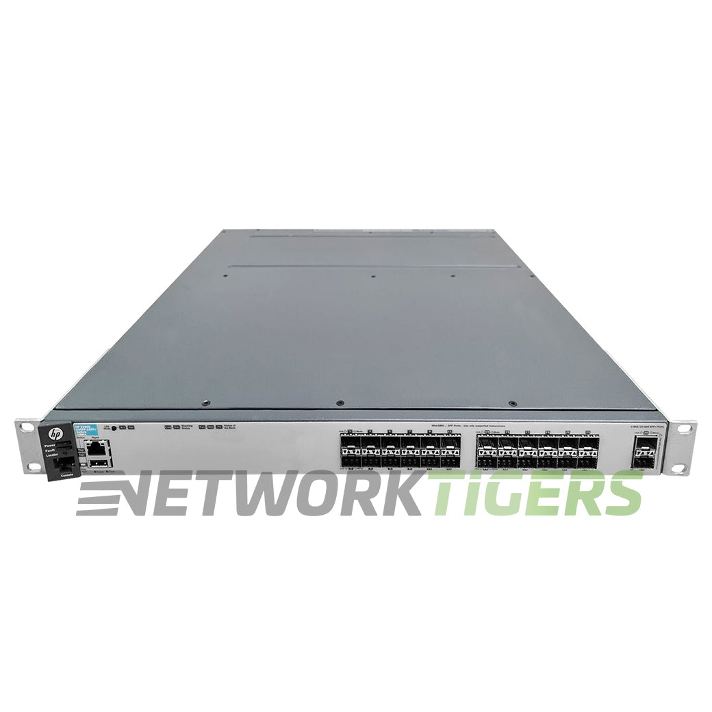 NEW HPE J9584A 3800 Series 3800-24SFP-2SFP+ 24x 1GB SFP 2x 10GB SFP+ Switch