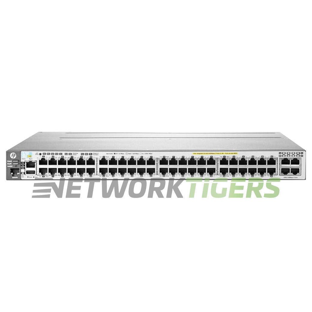 HPE J9588A 3800-48G-PoE+-4XG 48x 1GB PoE+ RJ45 4x 10GB Copper Switch