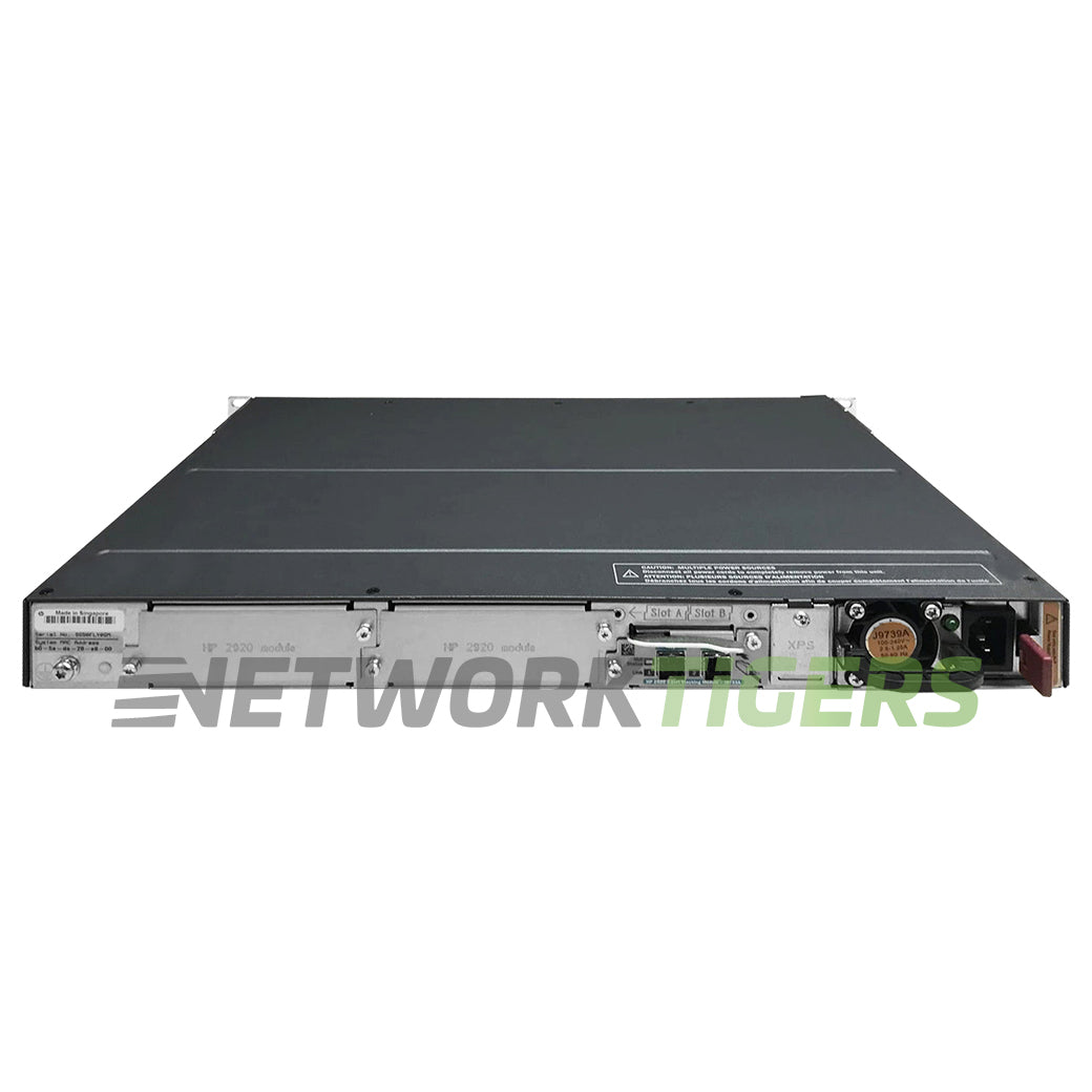 NEW HPE Aruba J9729A 2920-48G-PoE+ 44x 1GB PoE+ RJ-45 4x Combo 2x Slot Switch