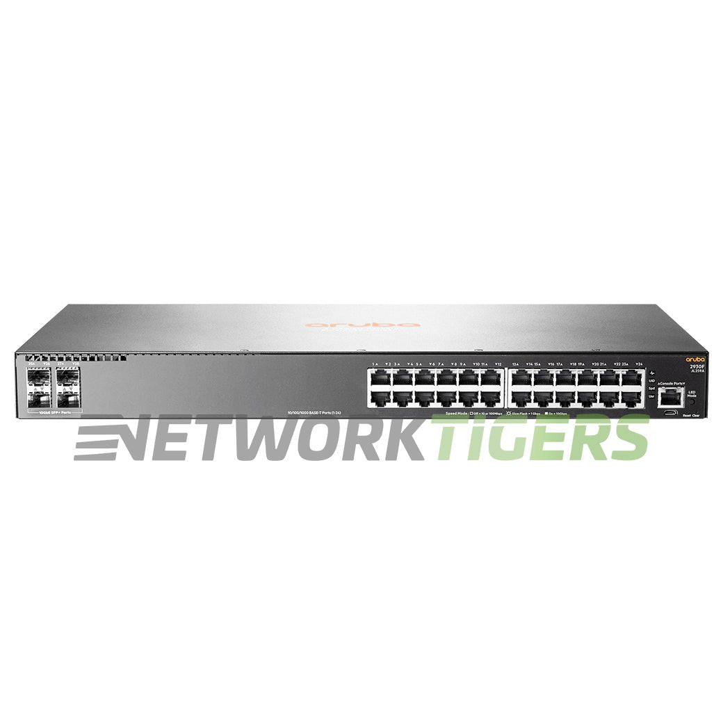 NEW HPE Aruba JL259A 2930F Series 24x 1GB RJ45 4x 1GB SFP Switch