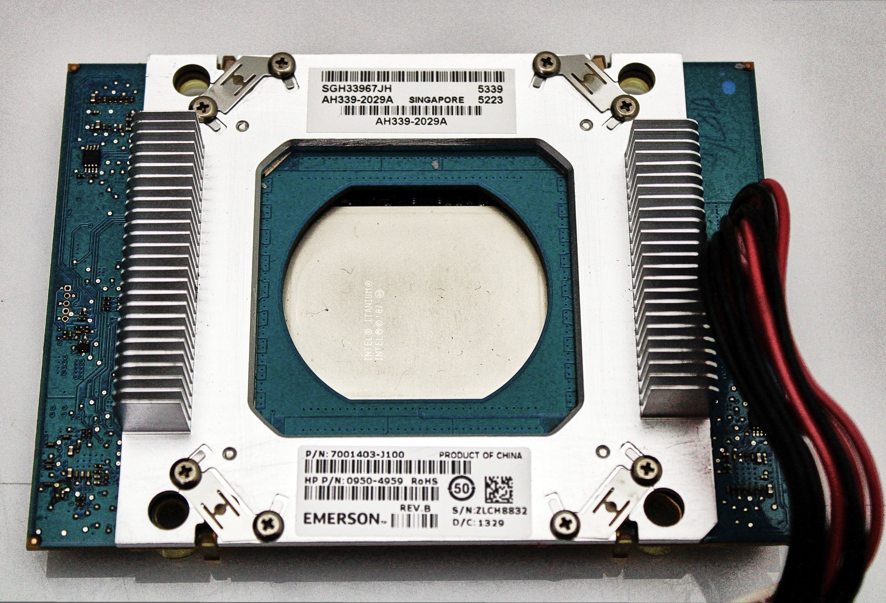 HP AH339-2029A 1.6GHZ/20MB/185W/4C, Itanium 9340