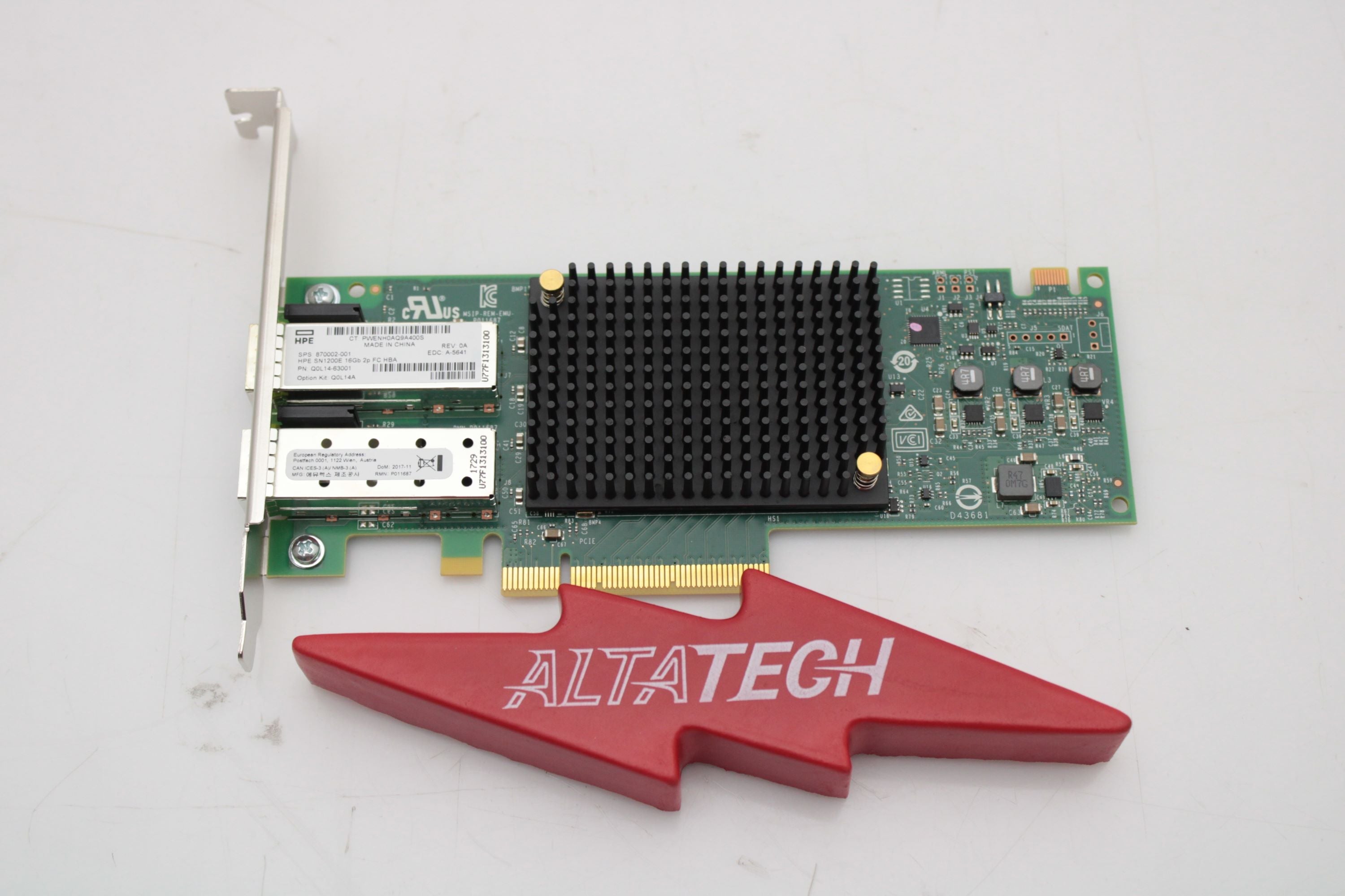 HP Q0L14A SN1200E 16GB DUAL PORT FC HBA